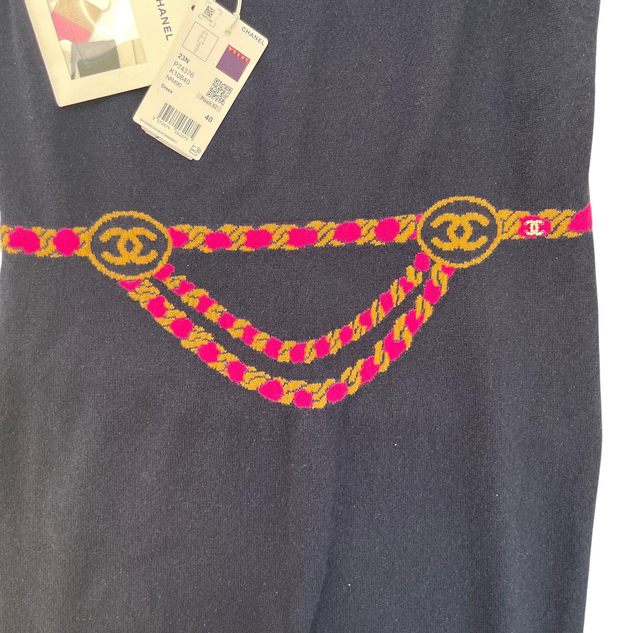 Women's 23N Dress Top Navy Size L