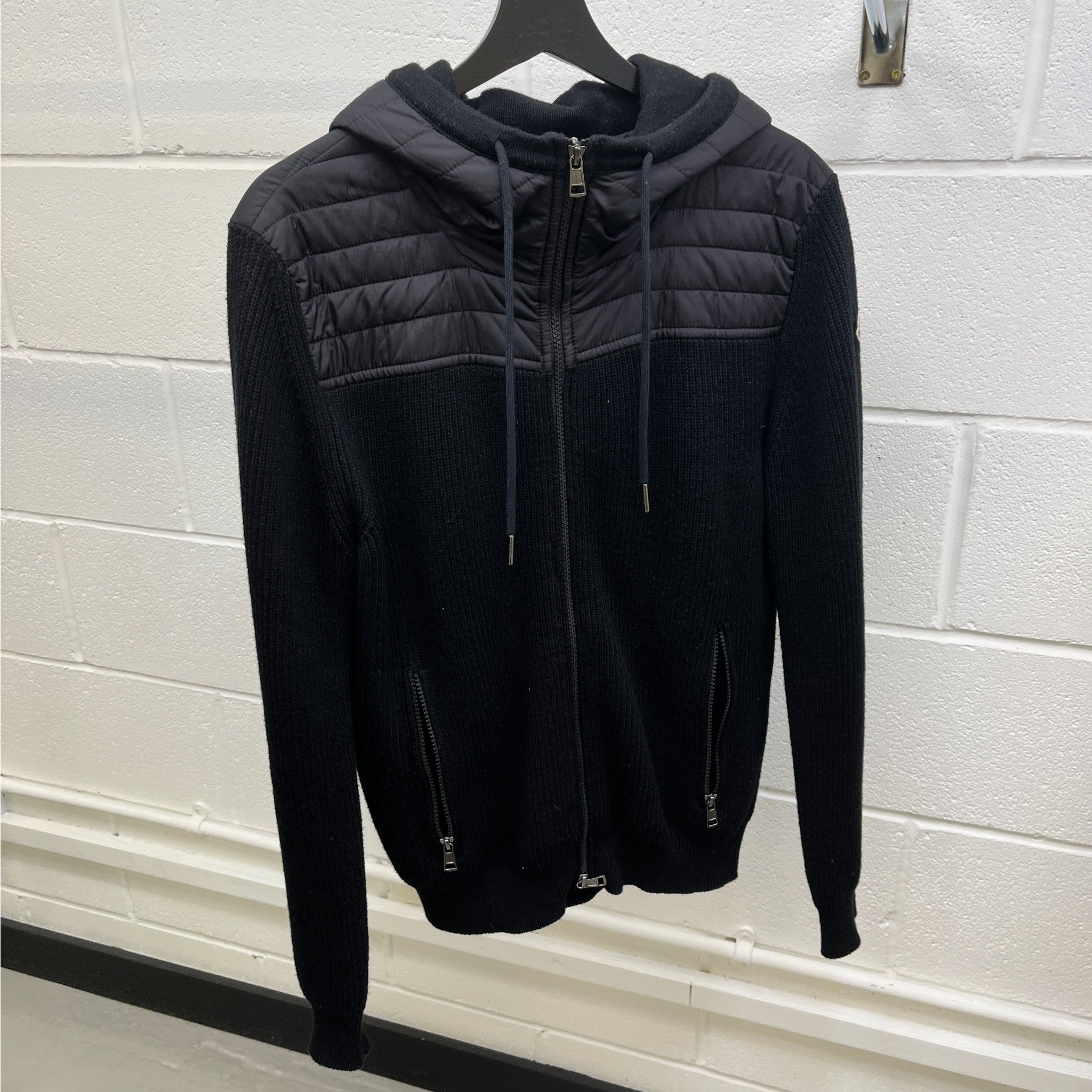 Men's Maglione Tricot Cardigan Black Size M