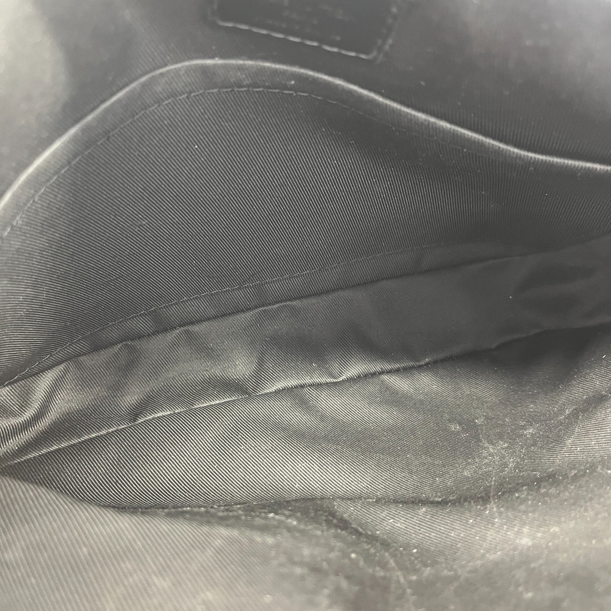 Men's Monogram Duo Messenger Bag Black