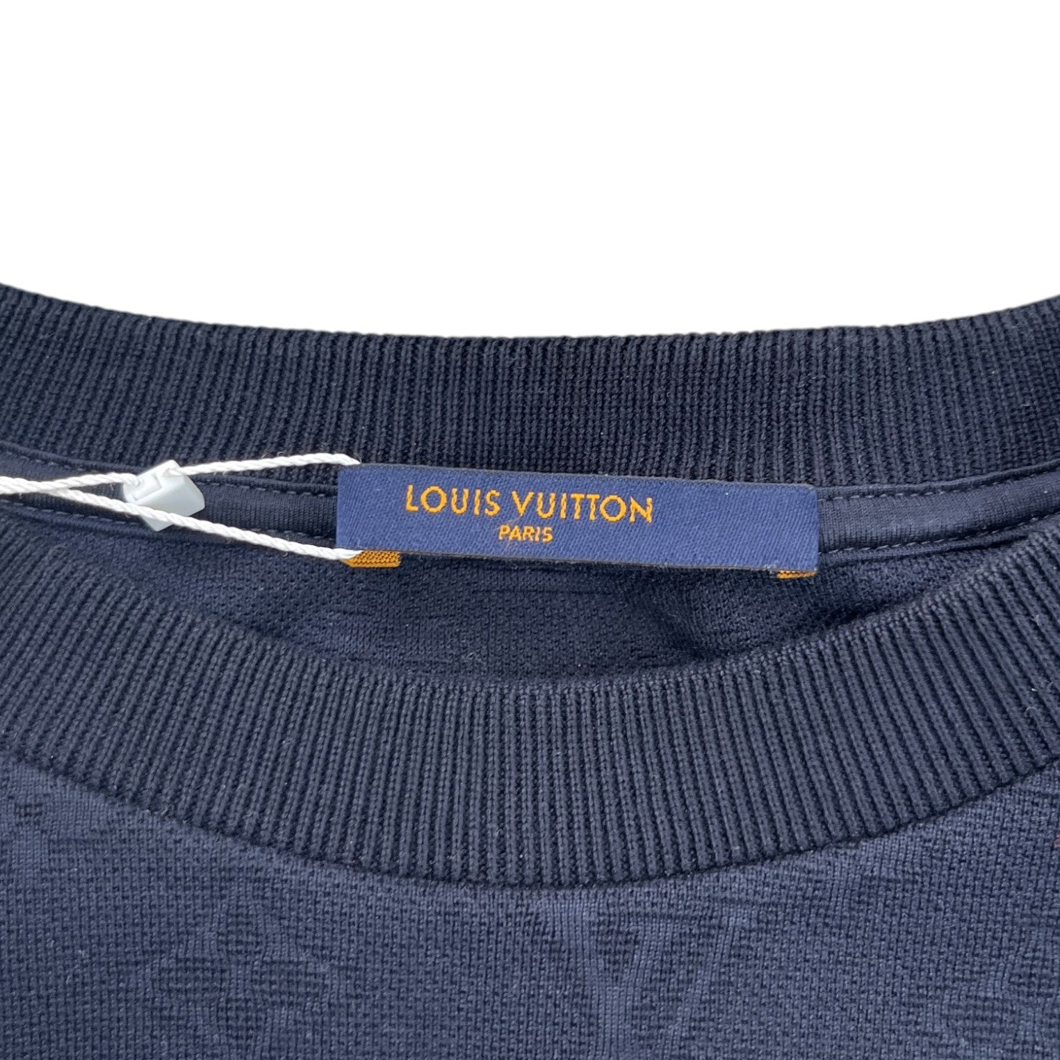 Men's 3D Pocket Monogram T-Shirt Navy Size XS