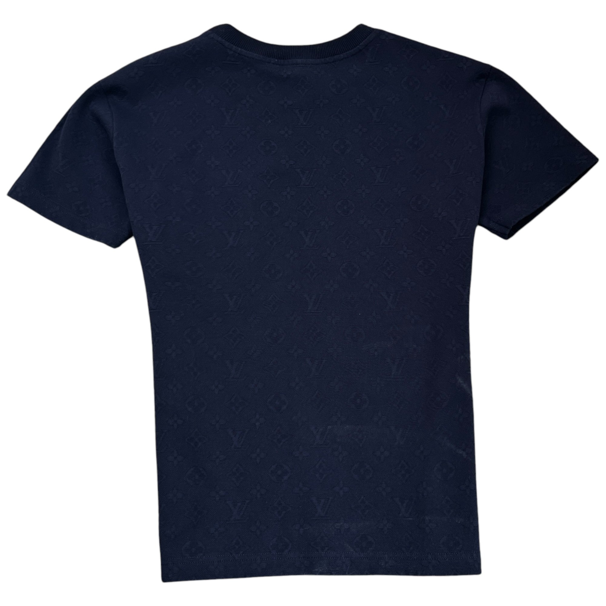 Men's 3D Pocket Monogram T-Shirt Navy Size XS