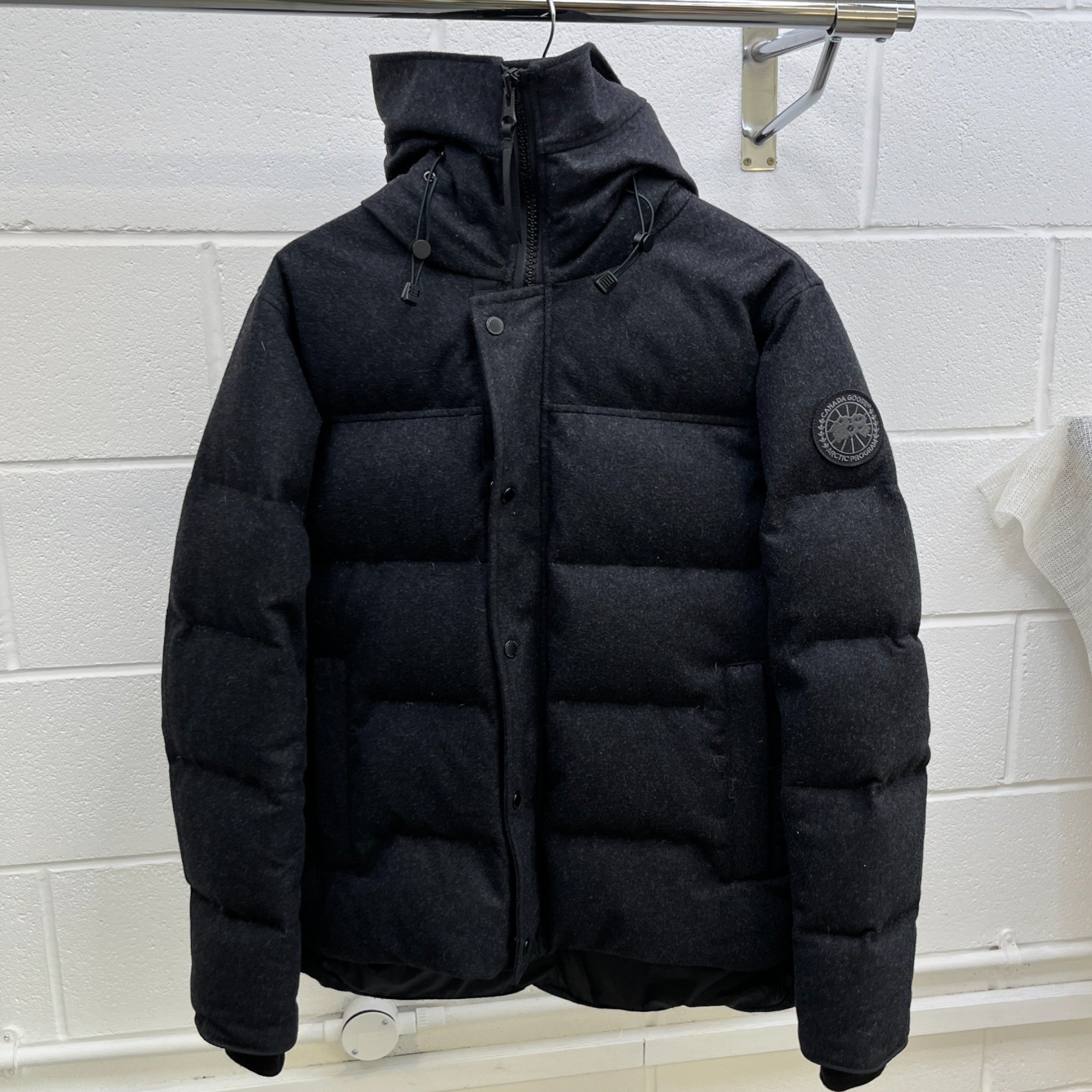 Men's Macmillan Wool Down Jacket Black Size M