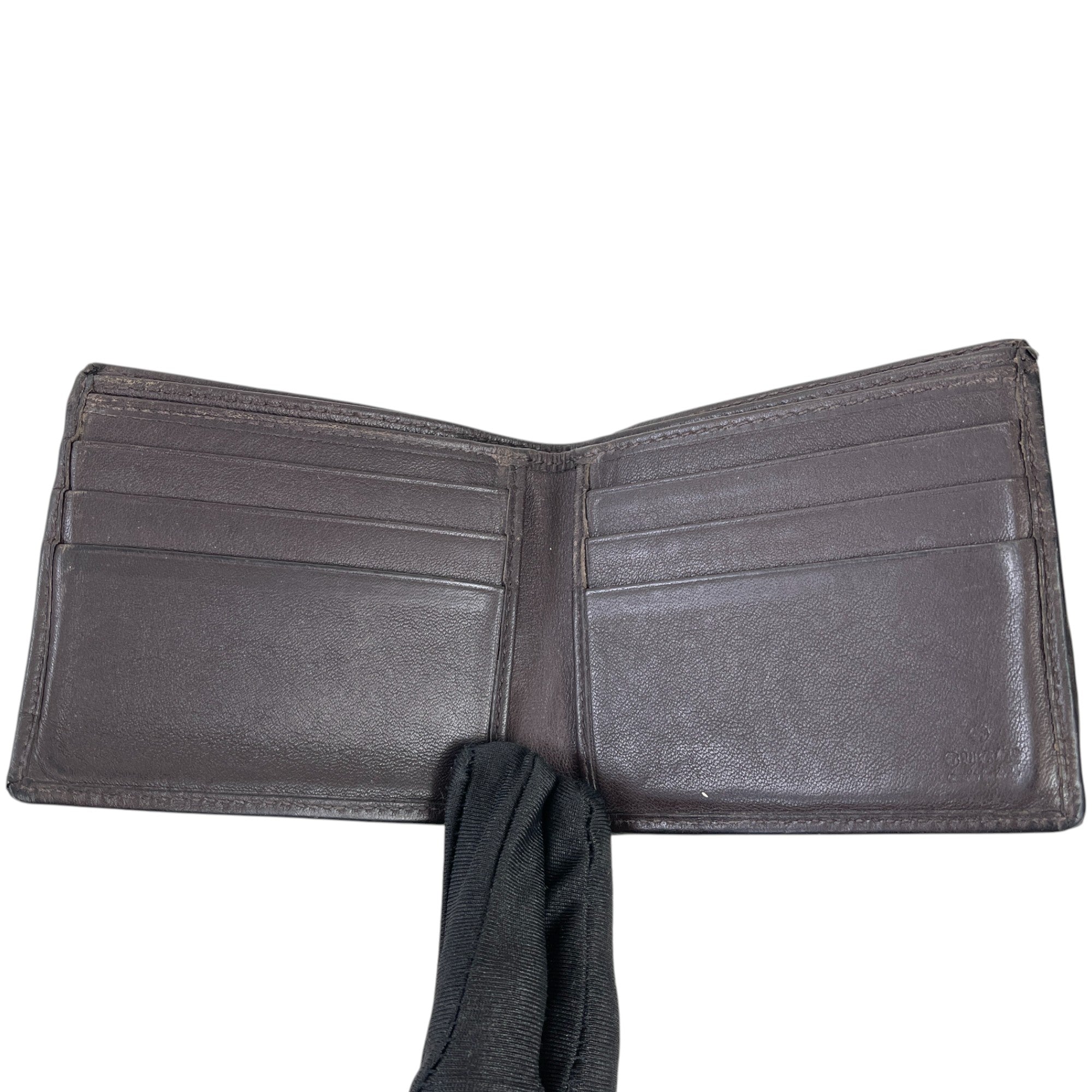 Men's Gg Supreme Web Wallet Beige