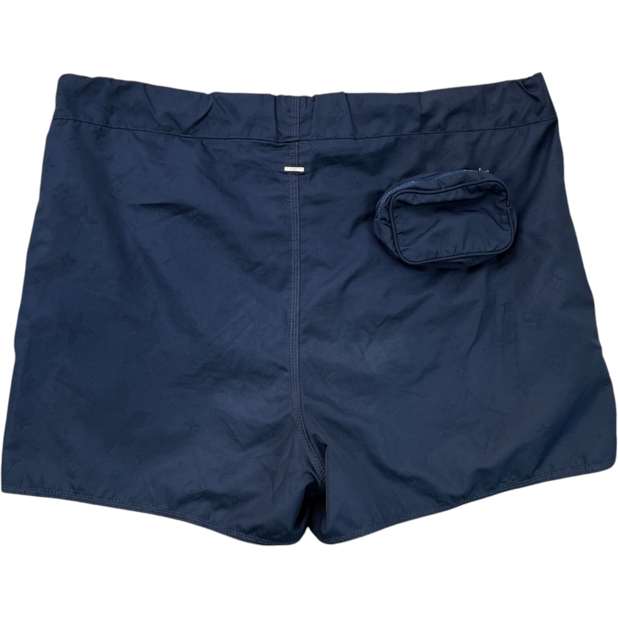 Men's Monogram Swim Shorts Navy Size L