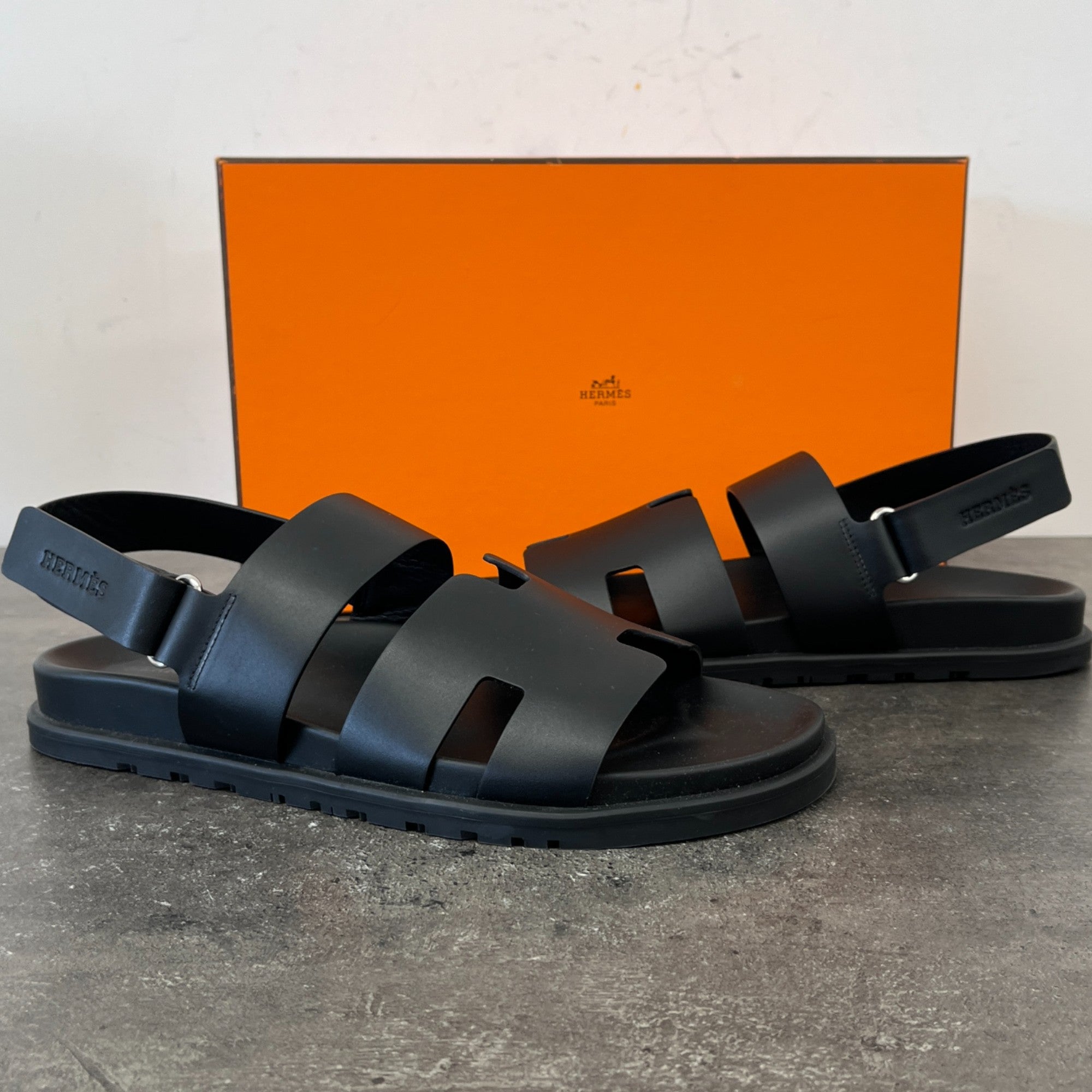 Men's Genius Sandals Black Size EU 42.5 / UK 8.5