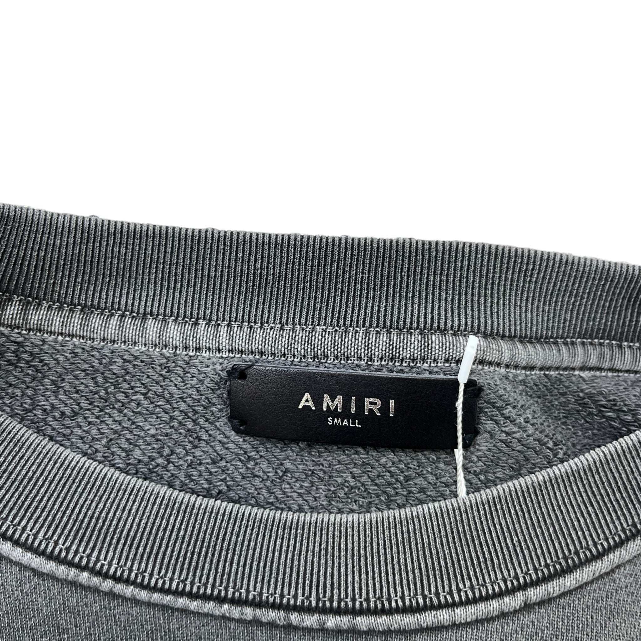 Men's Logo Print Jumper Grey Size S