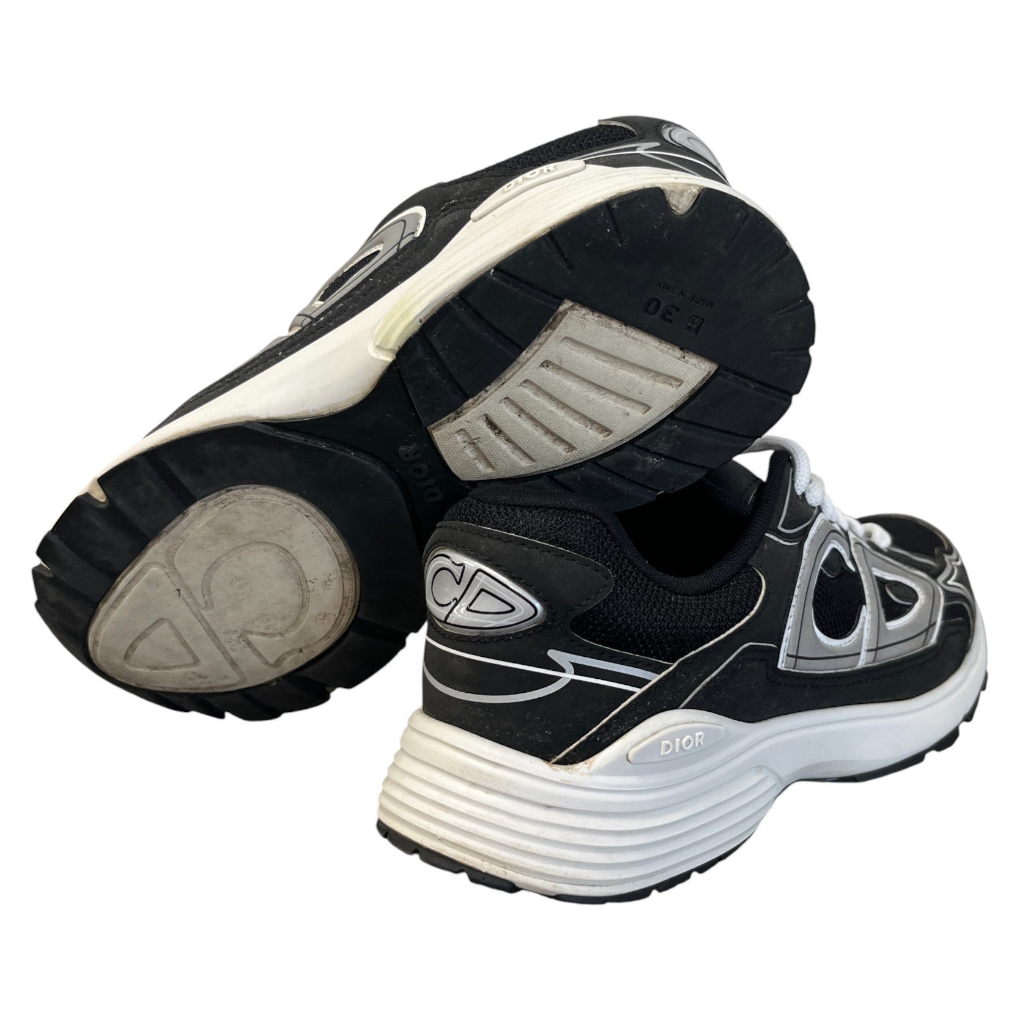 Men's B30 Low Trainers Black Size EU 42.5 / UK 8.5