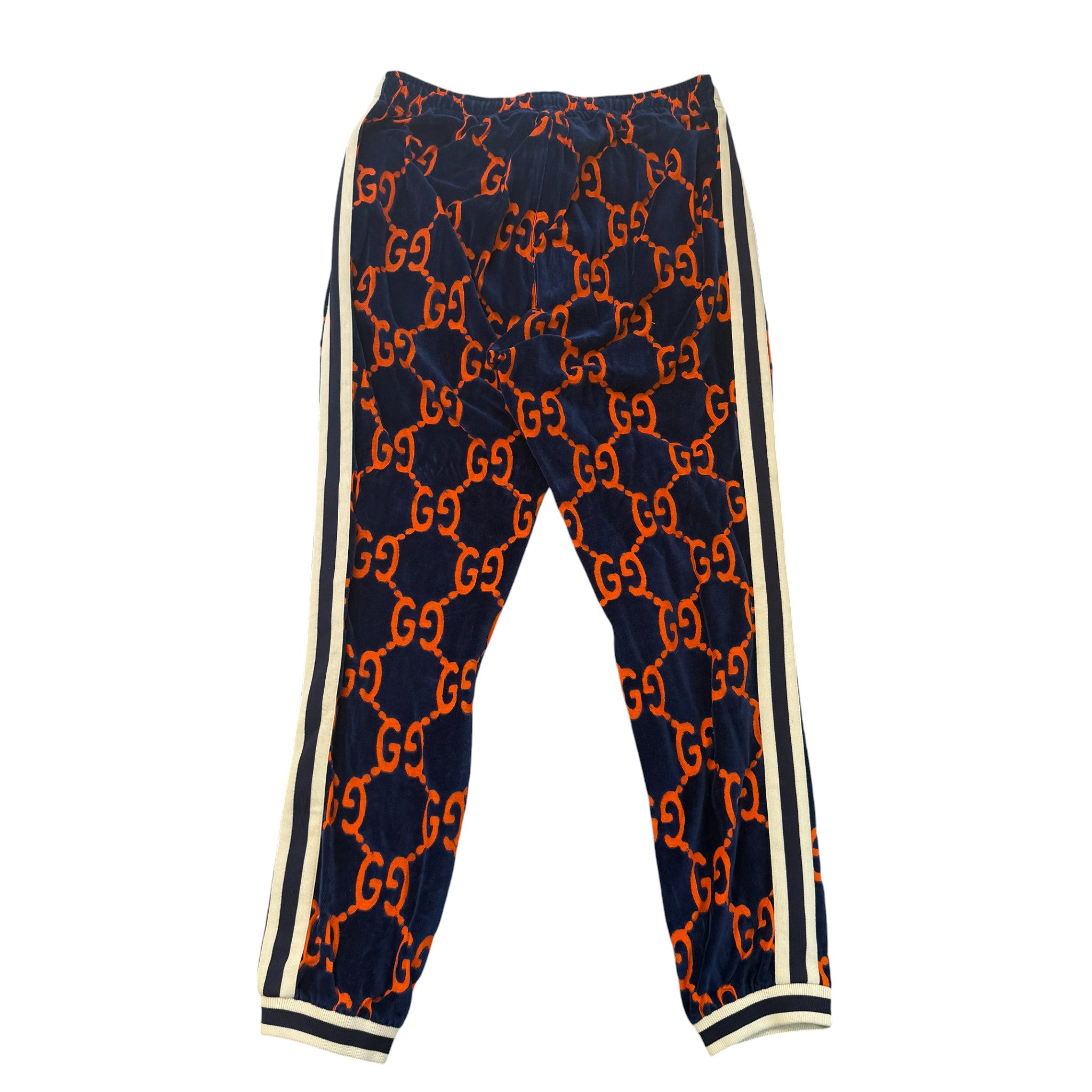 Men's Gg Chenille Joggers Navy Size L