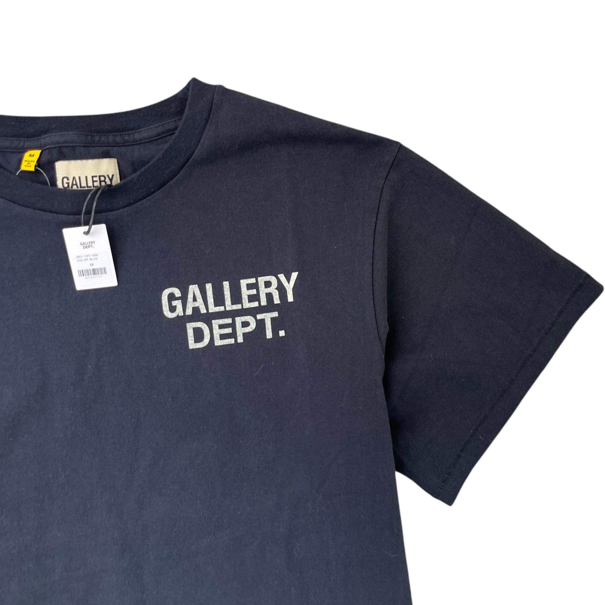 Men's Logo Print T-Shirt Navy Size M