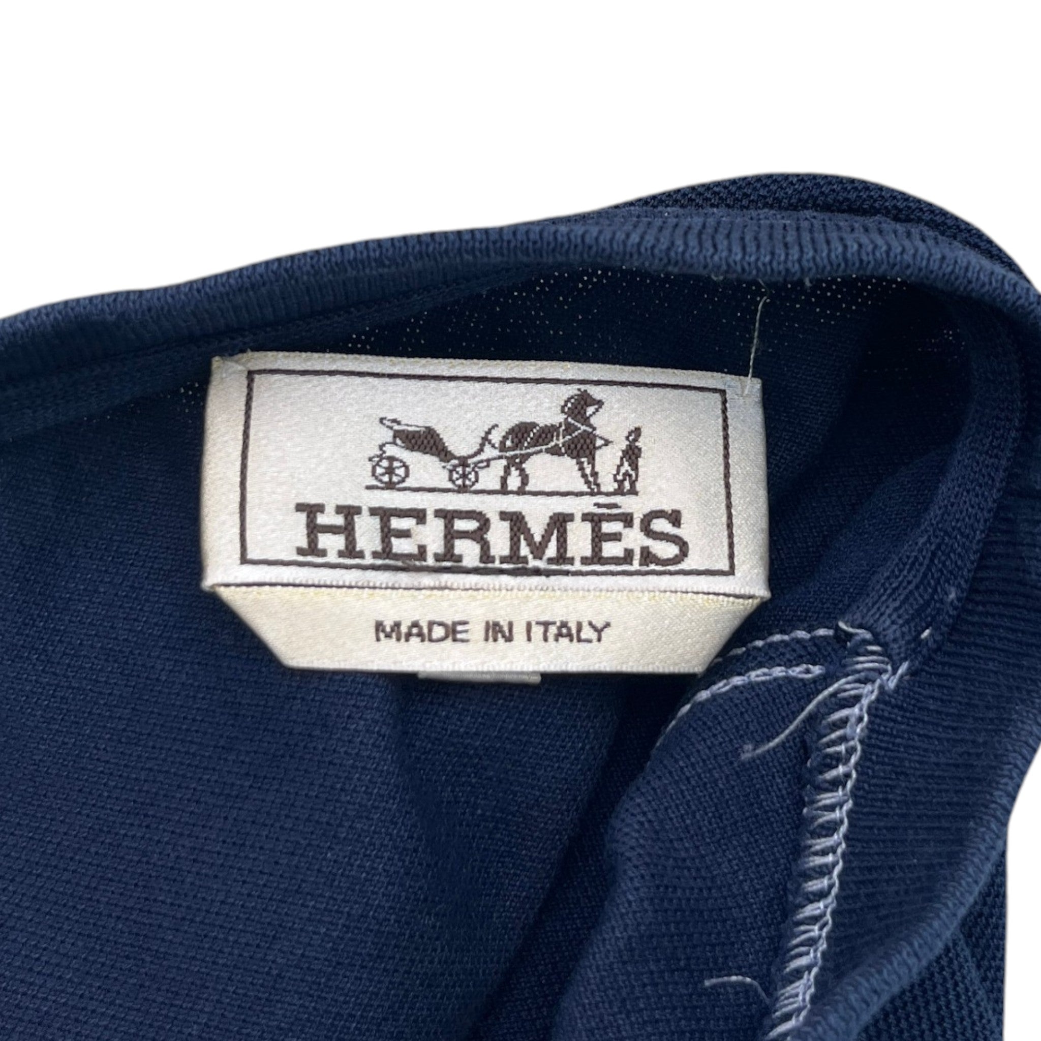 Men's Embroidered Logo T-Shirt Navy Size L