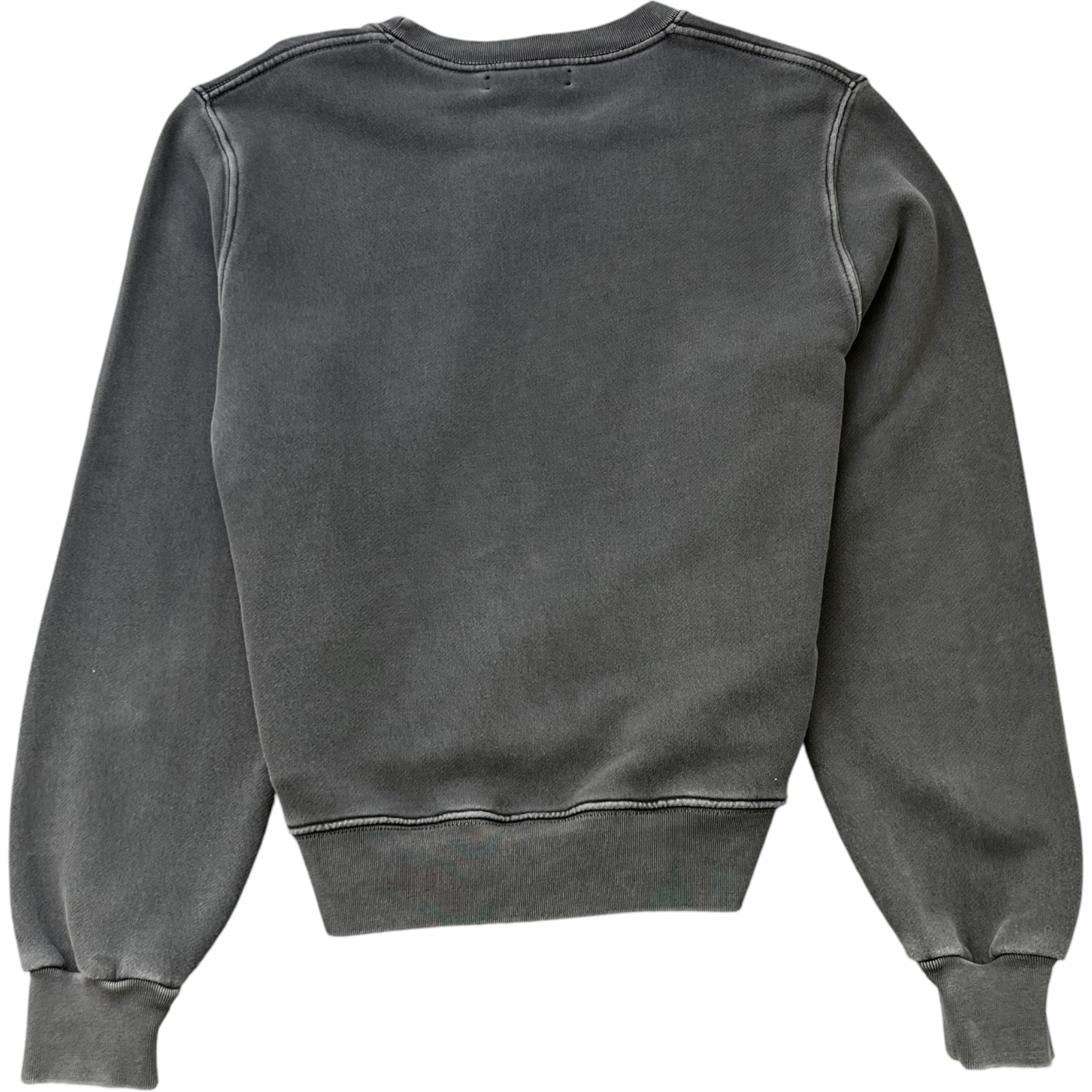 Men's Logo Print Jumper Grey Size S