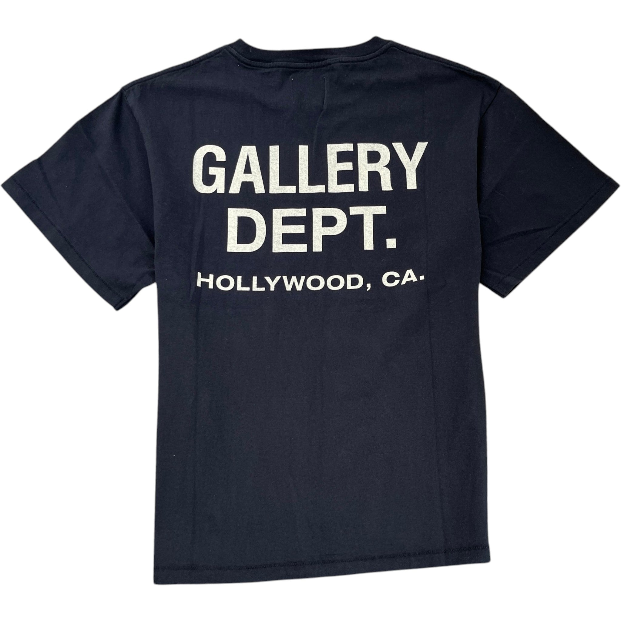 Men's Logo Print T-Shirt Navy Size M