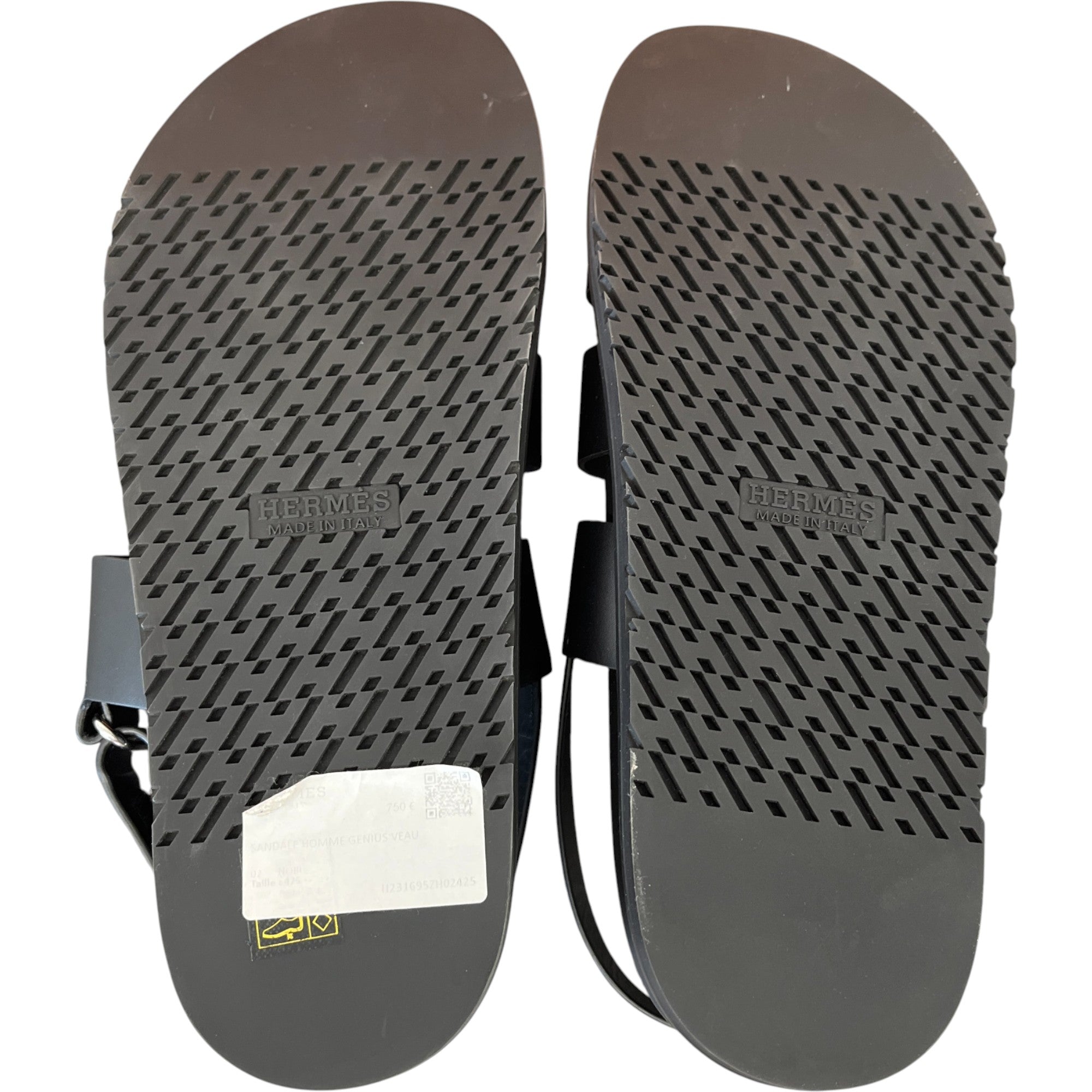 Men's Genius Sandals Black Size EU 42.5 / UK 8.5