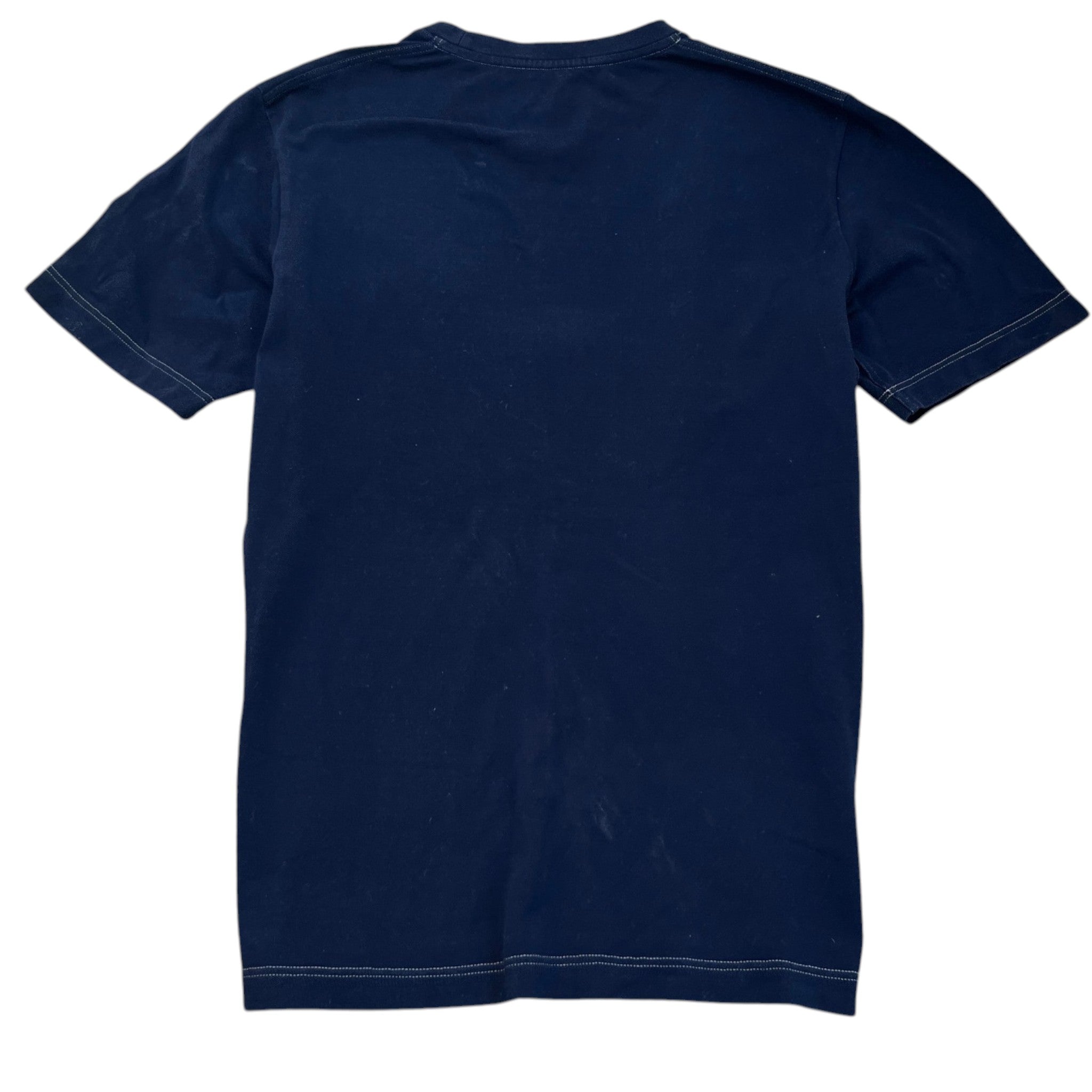 Men's Embroidered Logo T-Shirt Navy Size L