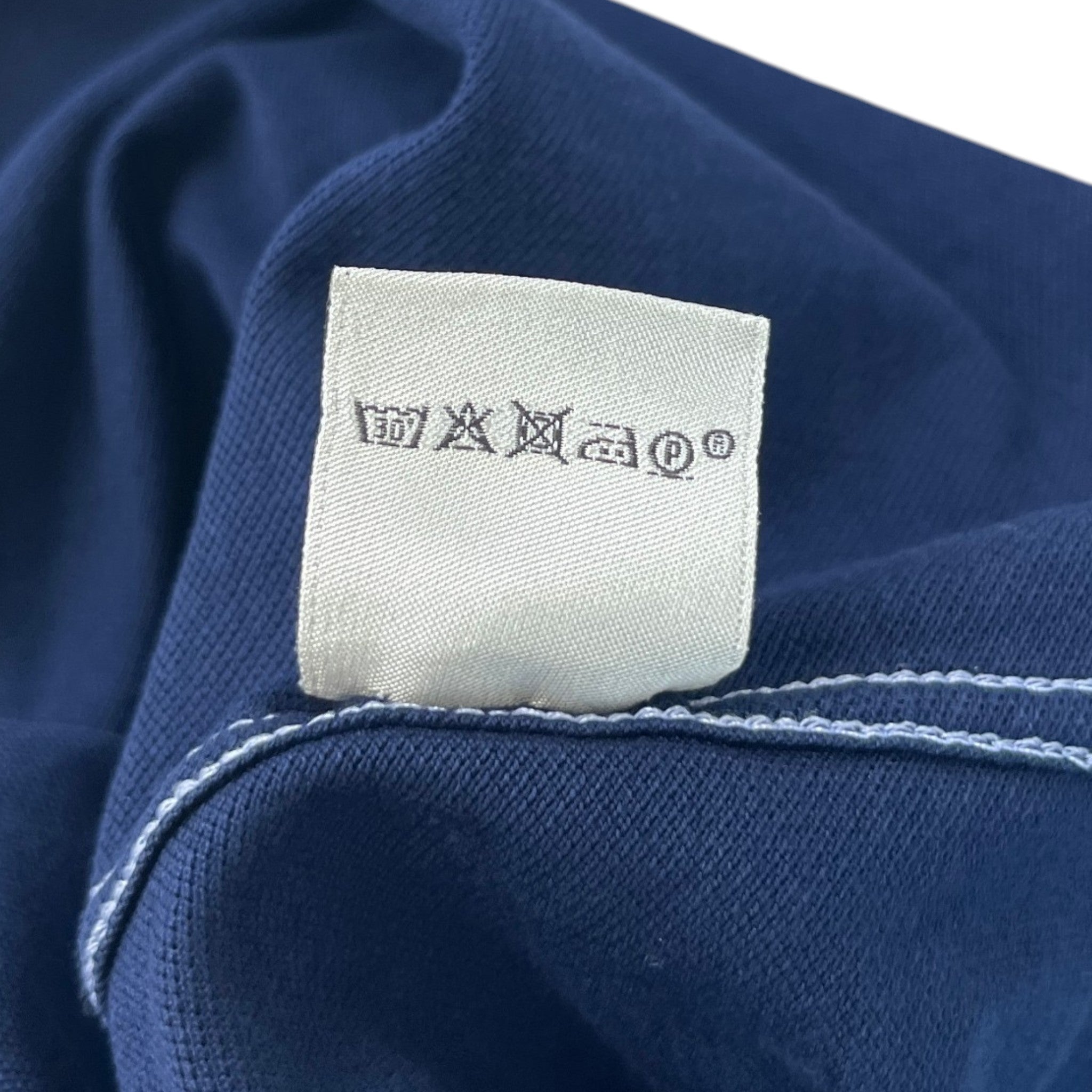 Men's Embroidered Logo T-Shirt Navy Size L