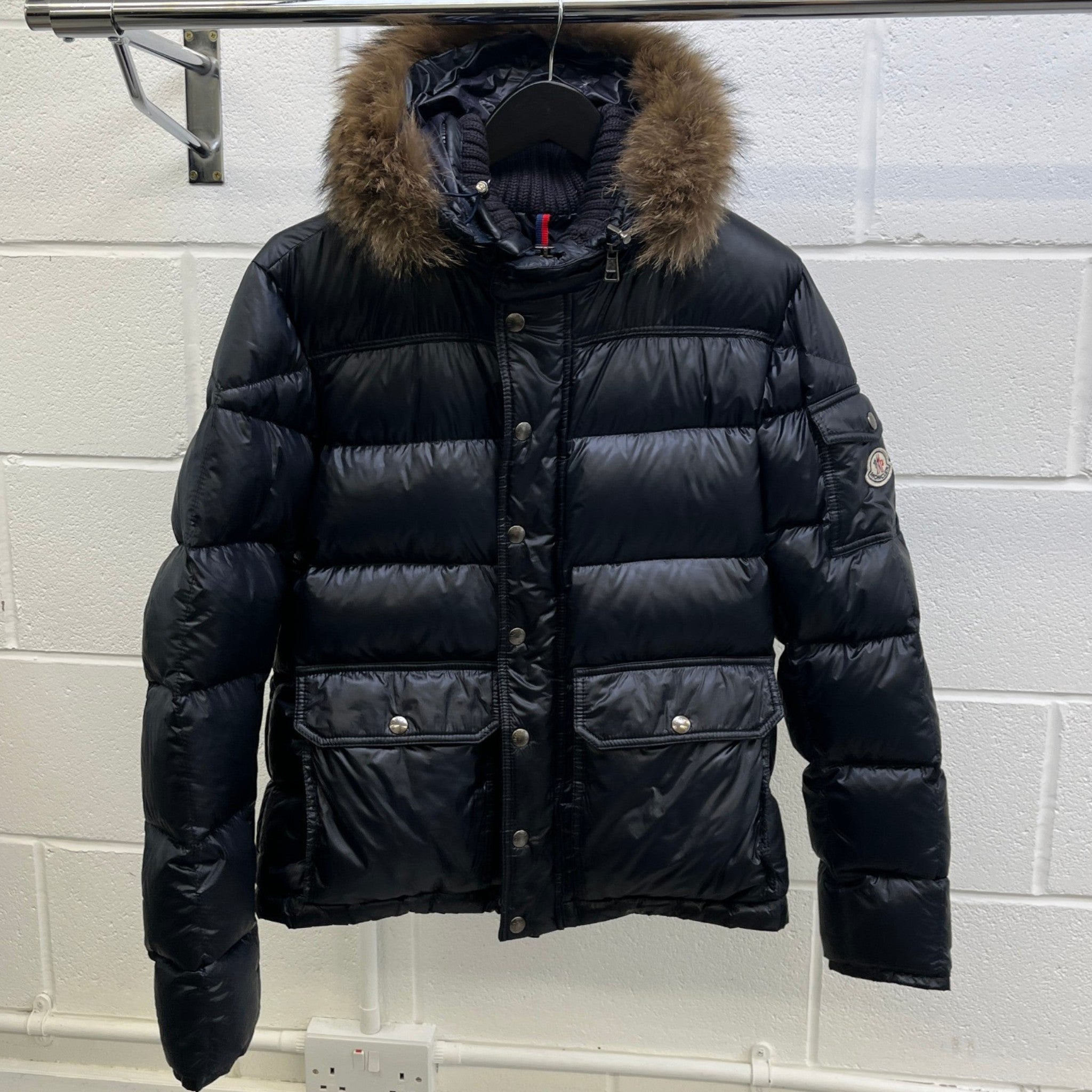 Men's Hubert Down Jacket Navy Size 2 / M