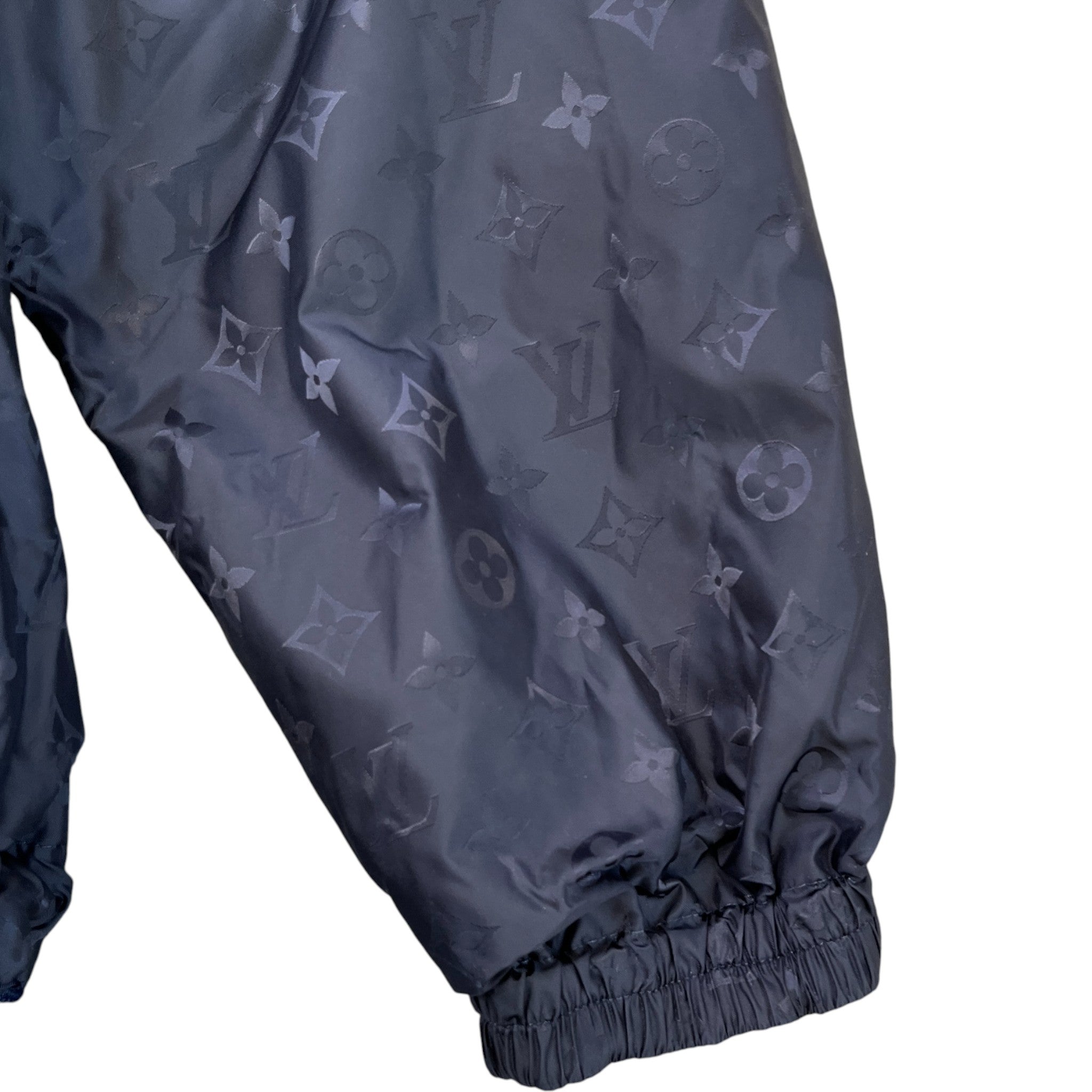 Men's Monogram Reversible Windbreaker Navy Size IT 52 / XL