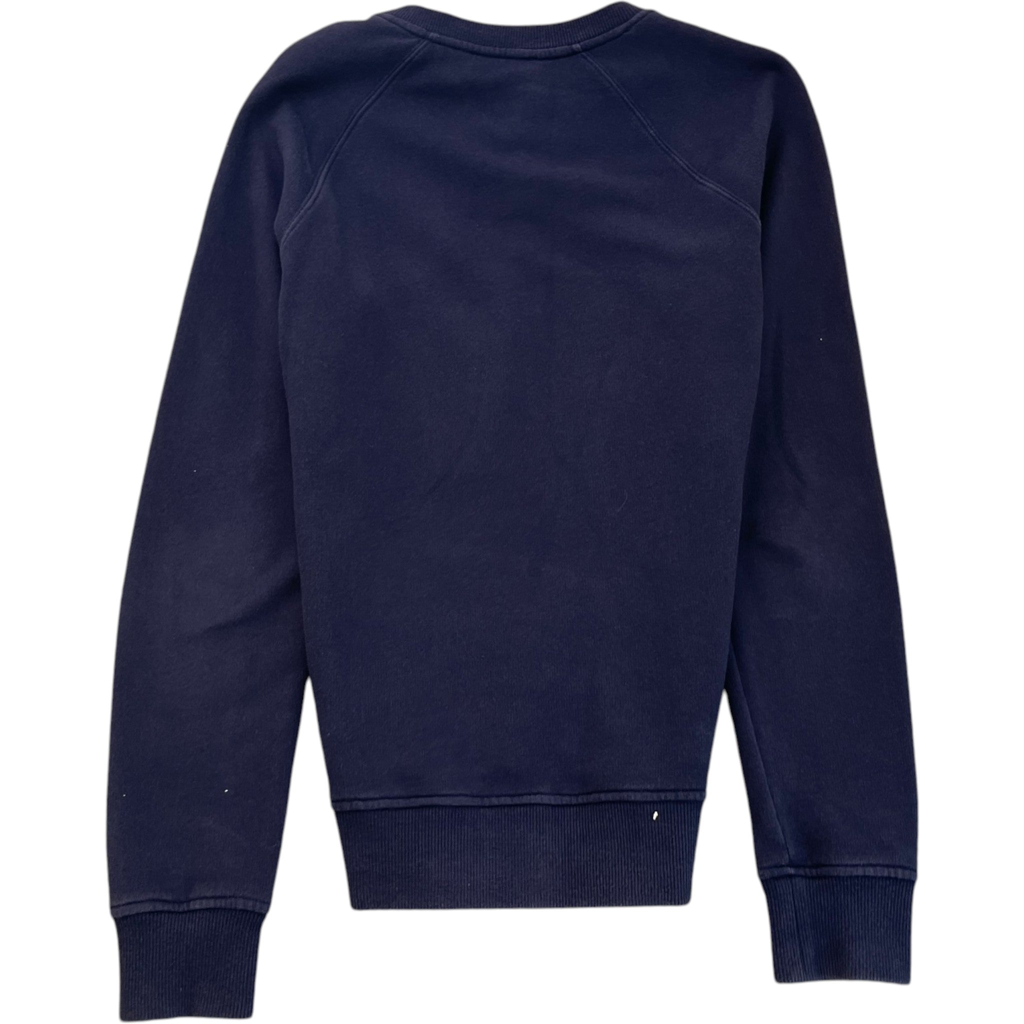 Men's Logo Print Sweatshirt Navy Size XS