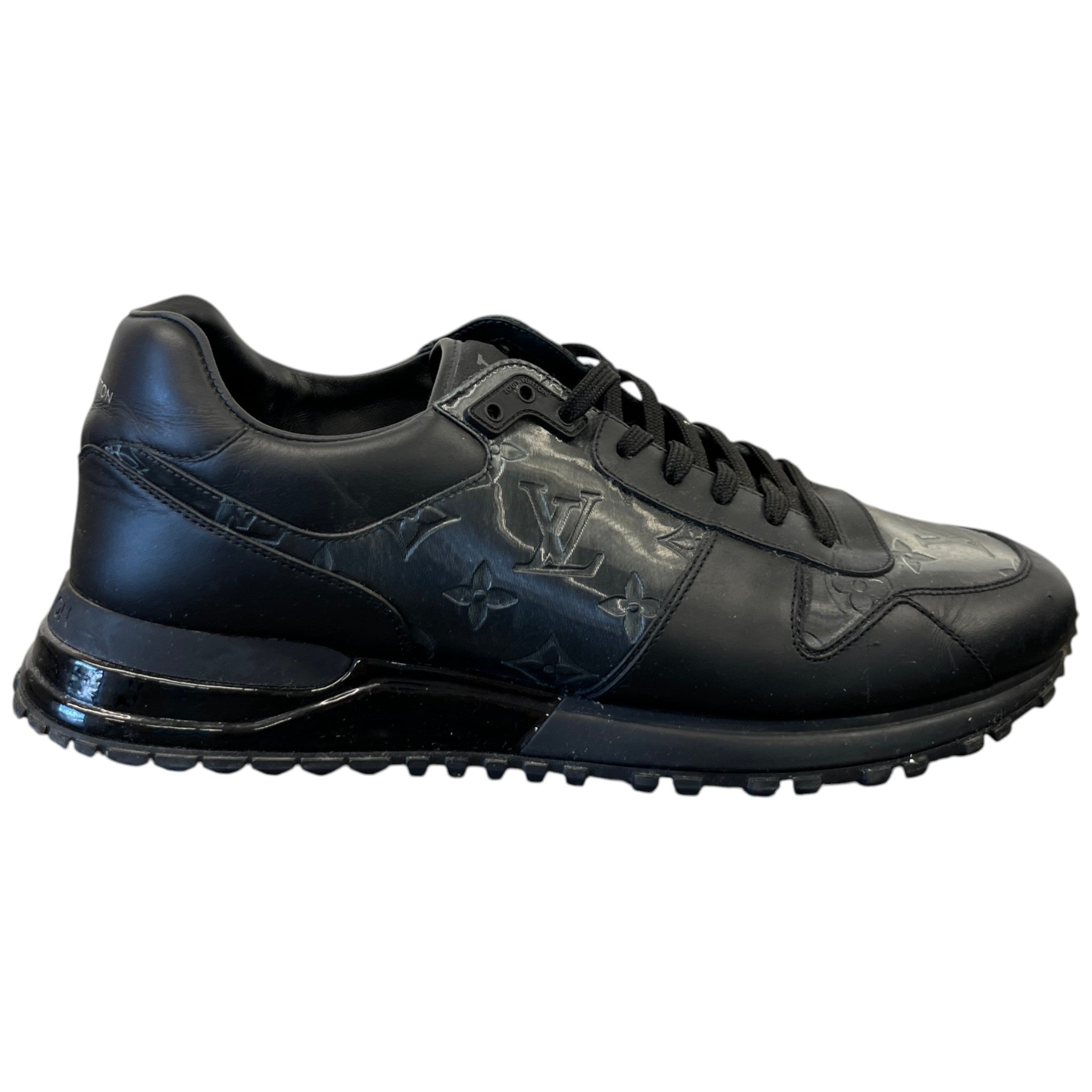 Men's Run Away Low Trainers Black Size EU 43 / UK 9