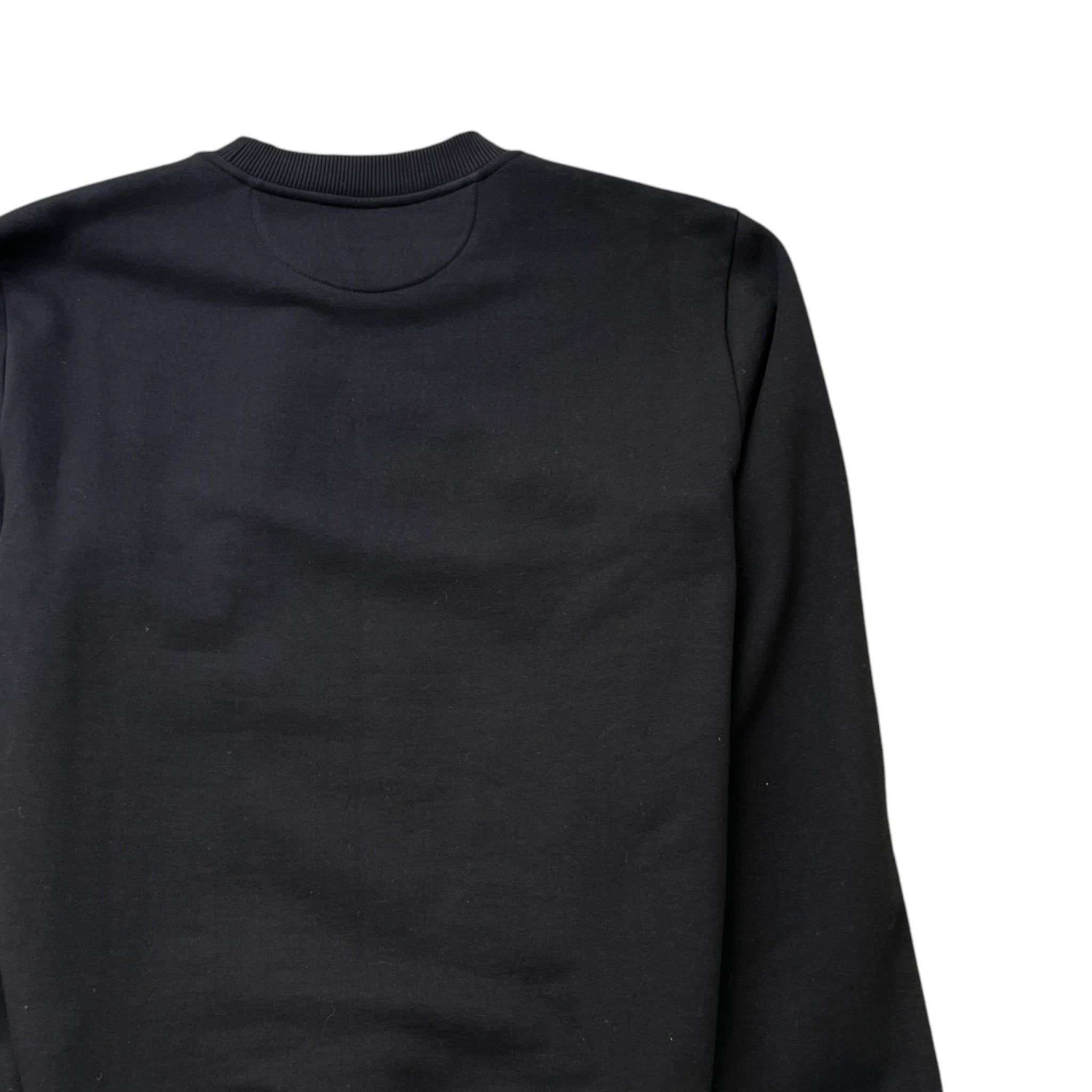 Men's Logo Print Jumper Black Size L