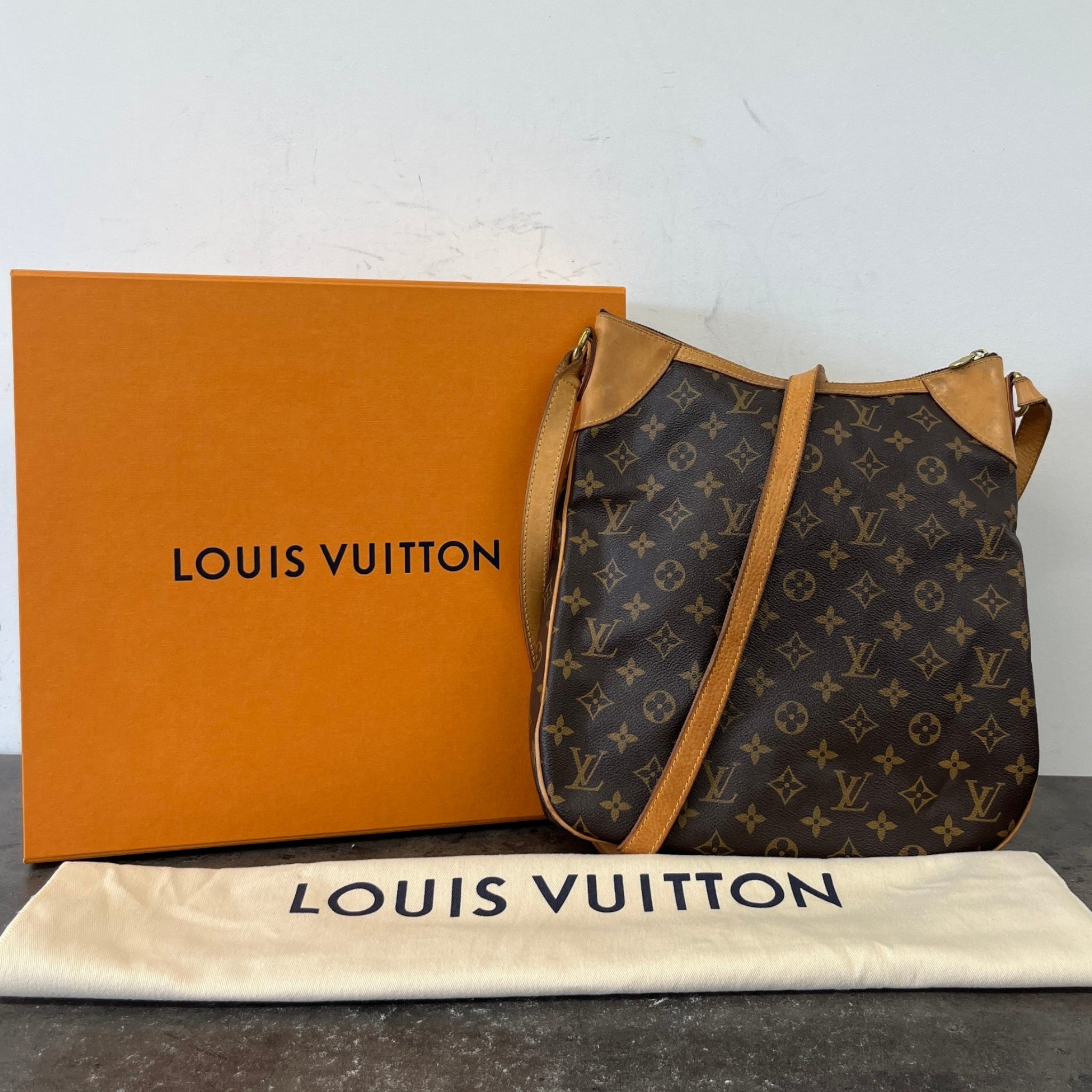 Women's Monogram Odeon Mm Bag Brown