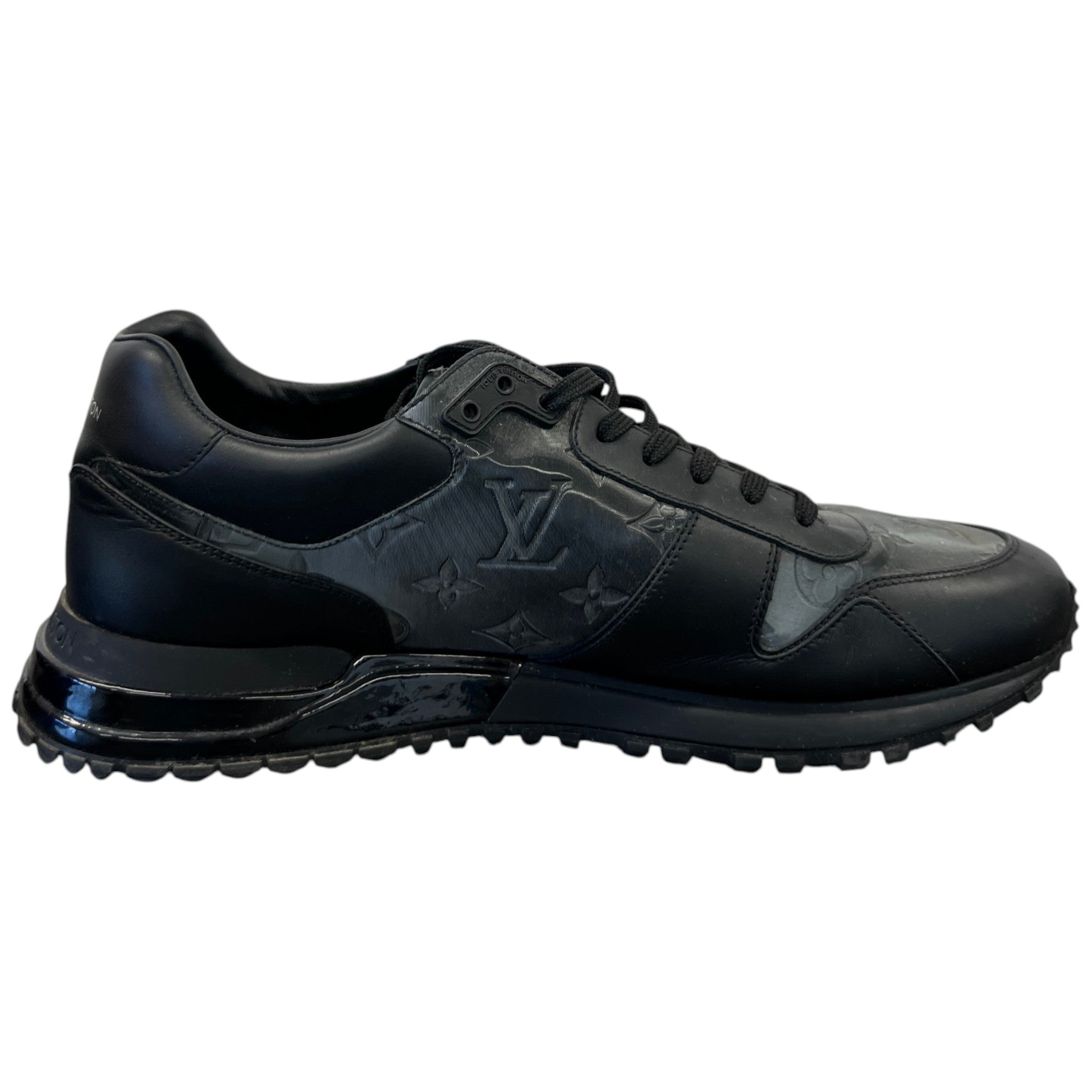 Men's Run Away Low Trainers Black Size EU 43 / UK 9