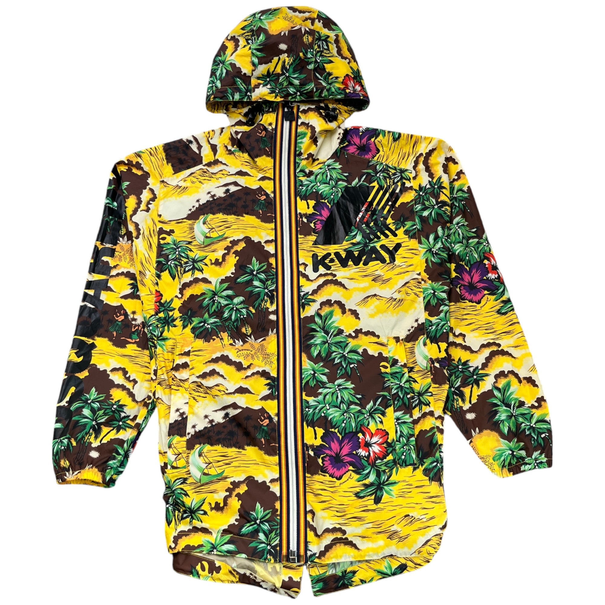 Men's X K-Way Jacket Yellow Size M