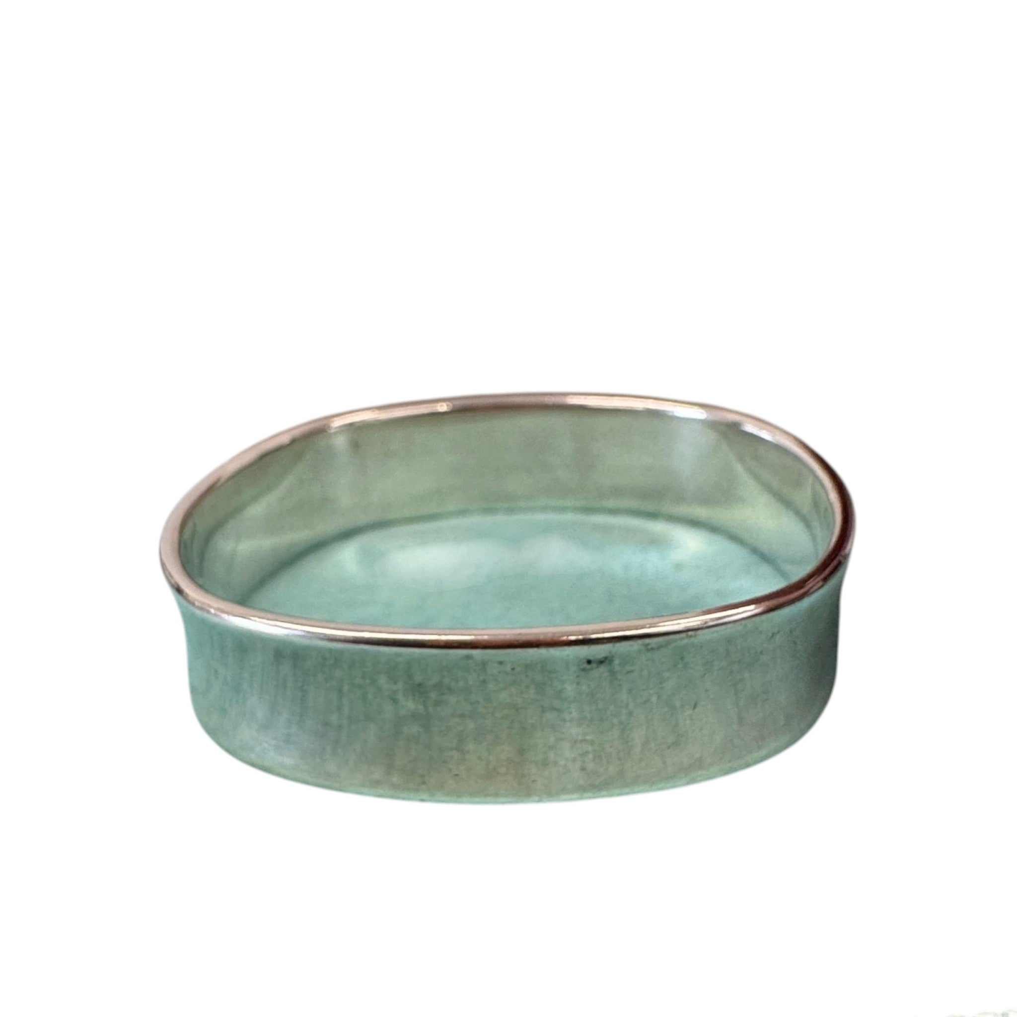 Women's 1837 Square Cushion Bangle Bracelet Silver