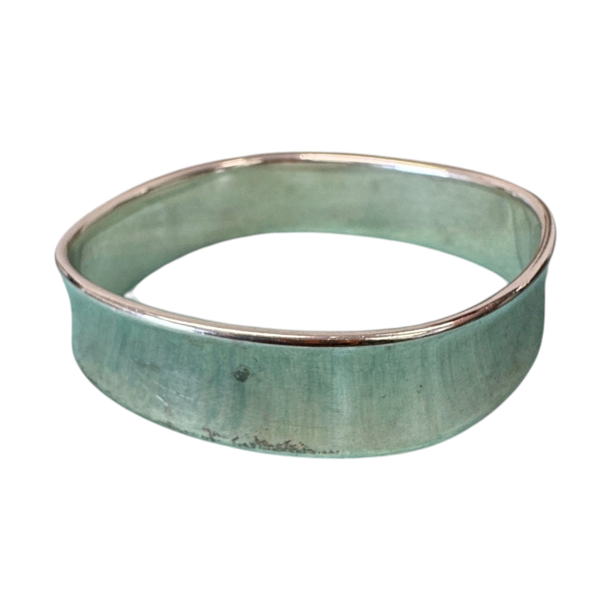 Women's 1837 Square Cushion Bangle Bracelet Silver