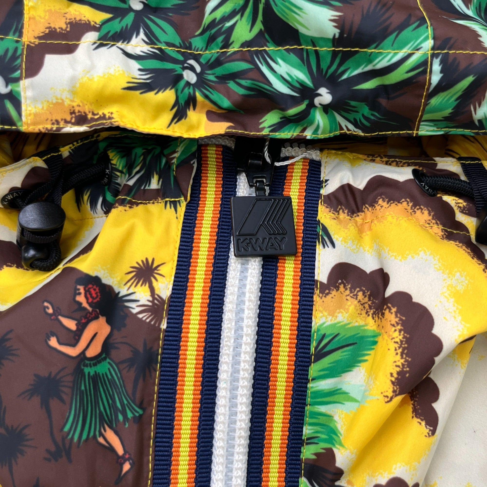 Men's X K-Way Jacket Yellow Size M