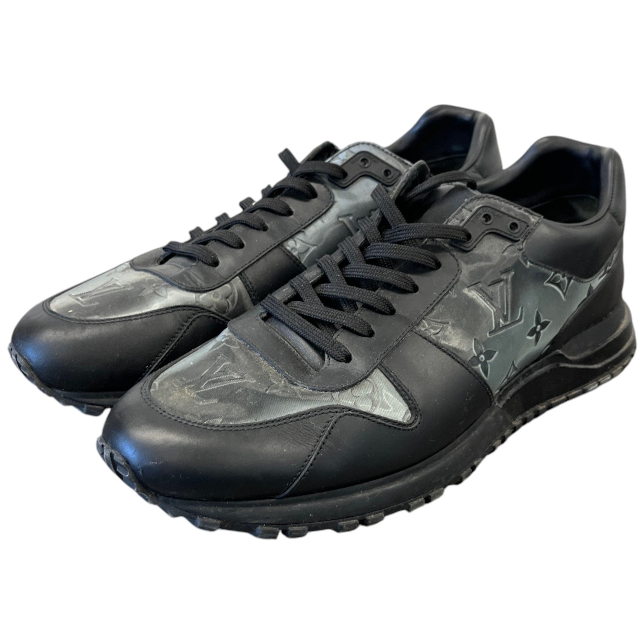 Men's Run Away Low Trainers Black Size EU 43 / UK 9