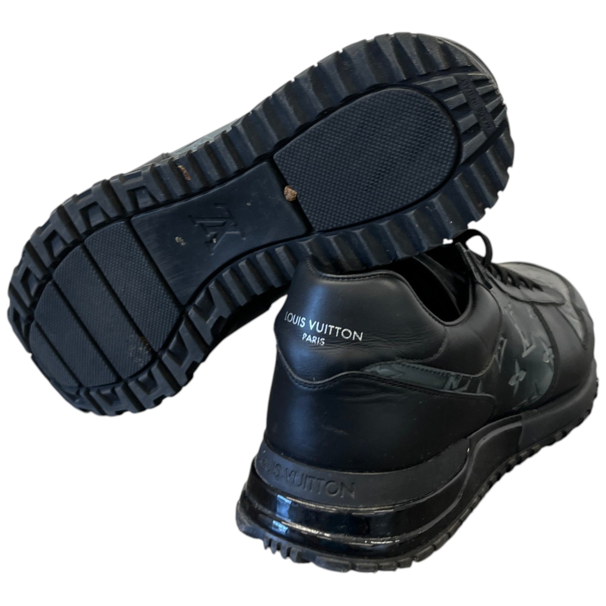 Men's Run Away Low Trainers Black Size EU 43 / UK 9
