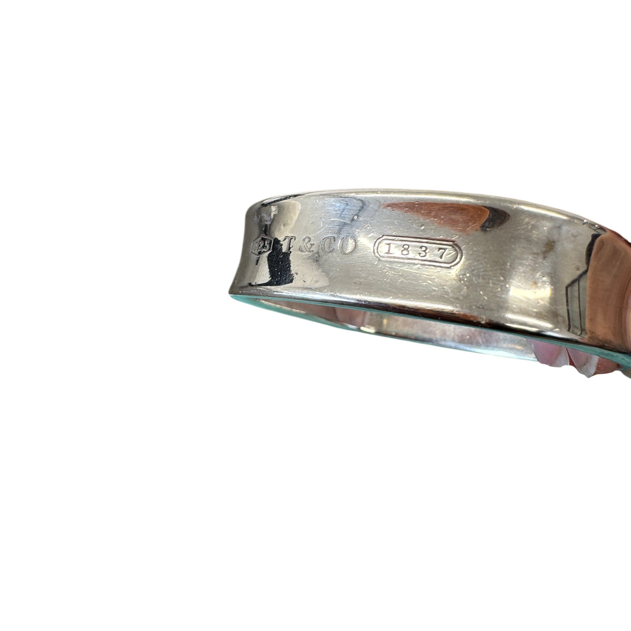 Women's 1837 Square Cushion Bangle Bracelet Silver