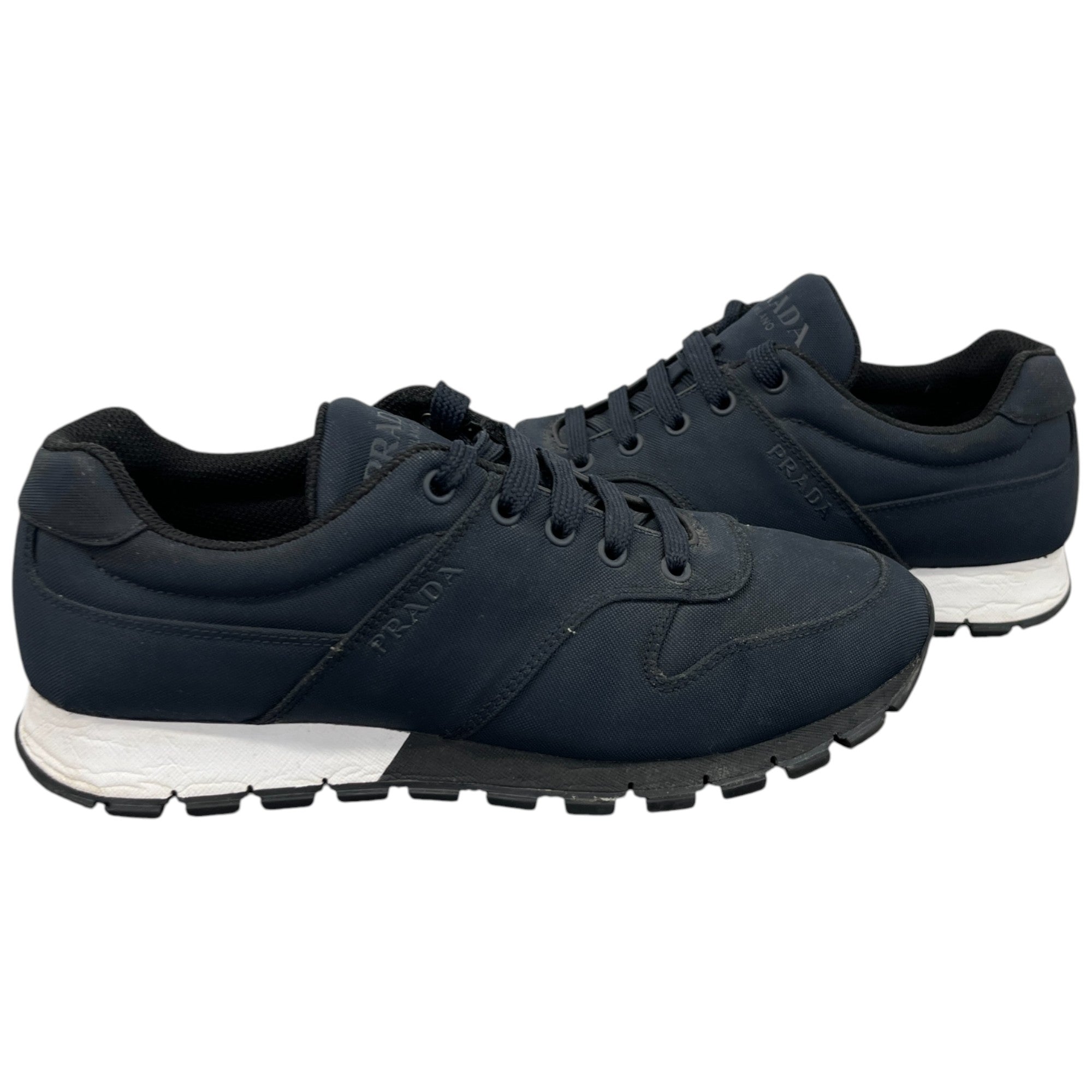 Men's Logo Low Trainers Navy Size EU 40 / UK 6