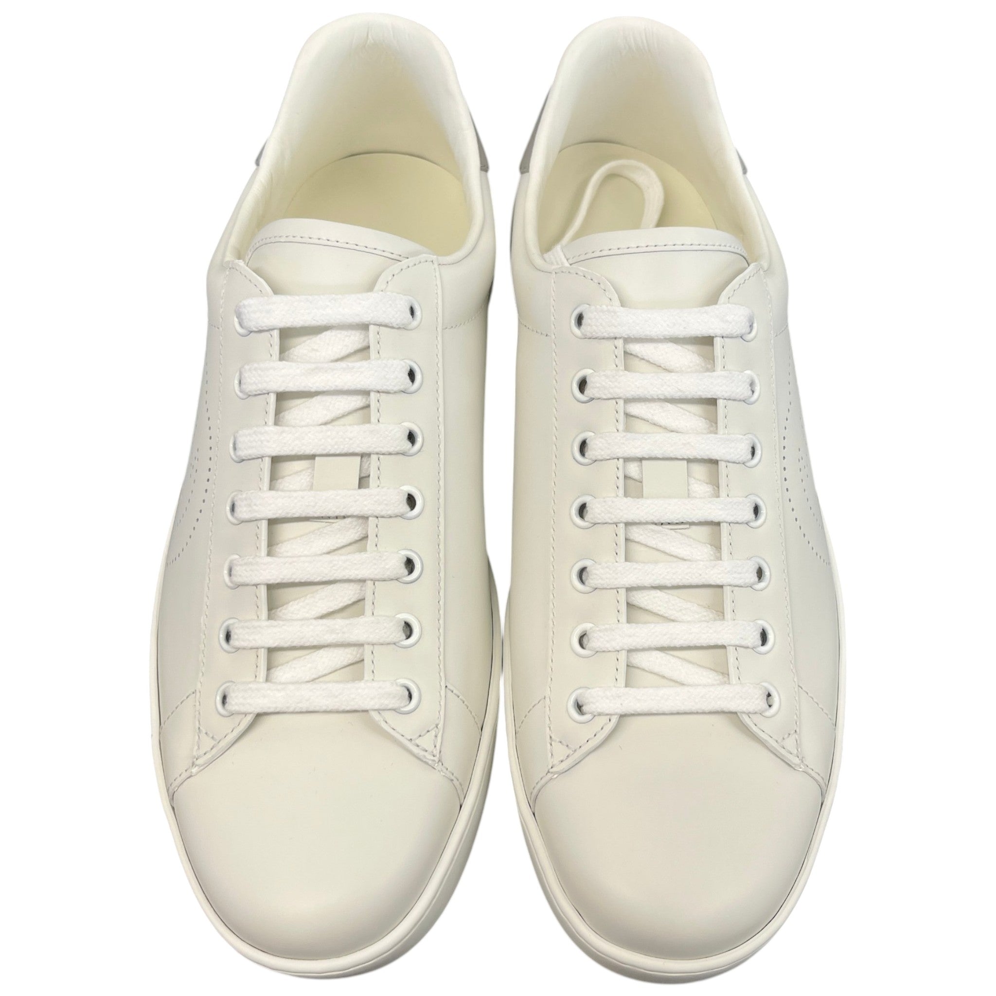 Men's Interlocking G Ace Low Trainers White Size EU 43 / UK 9