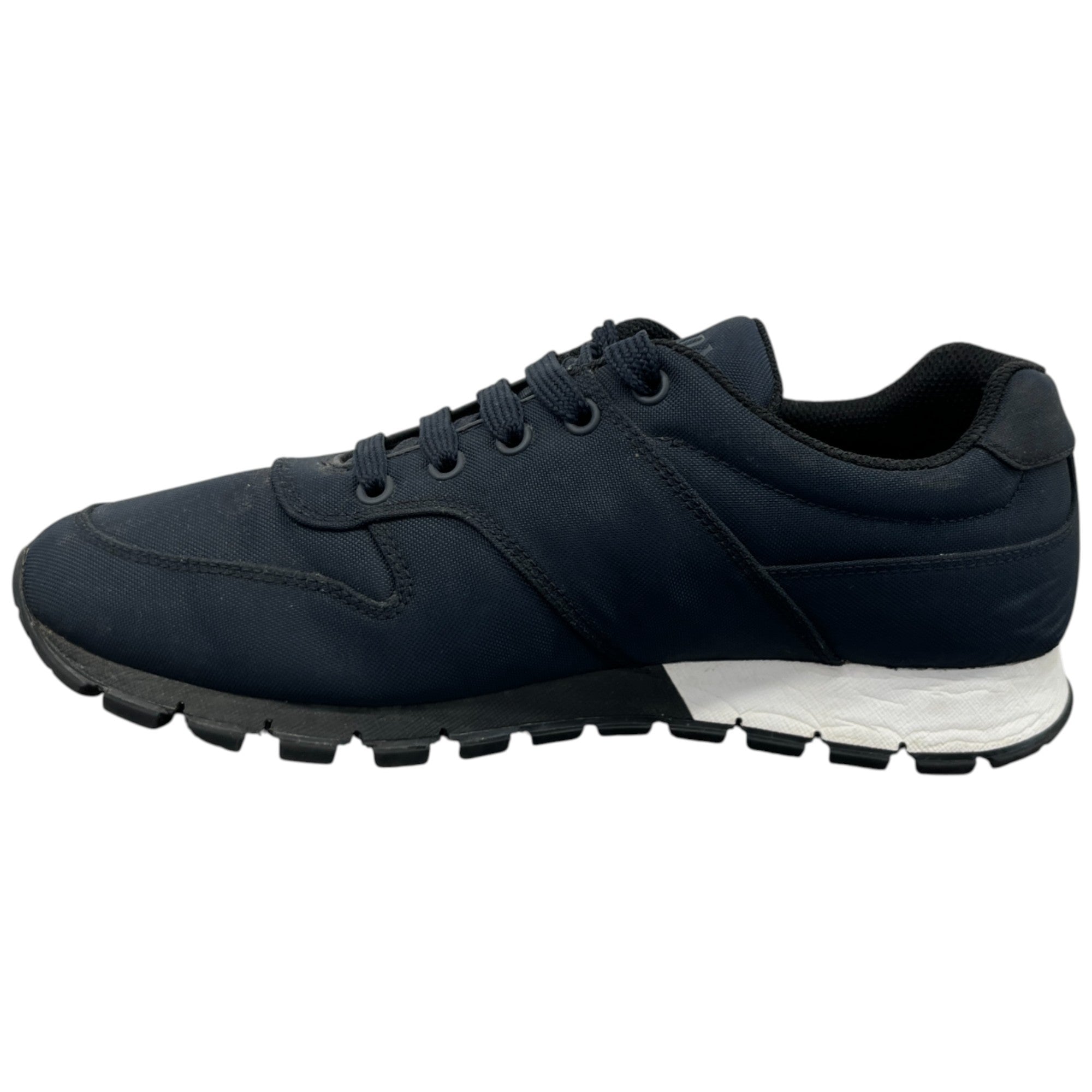 Men's Logo Low Trainers Navy Size EU 40 / UK 6