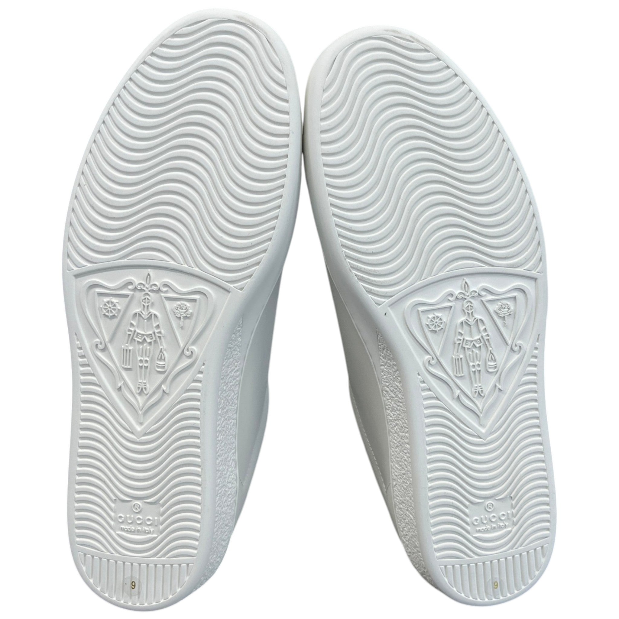Men's Interlocking G Ace Low Trainers White Size EU 43 / UK 9