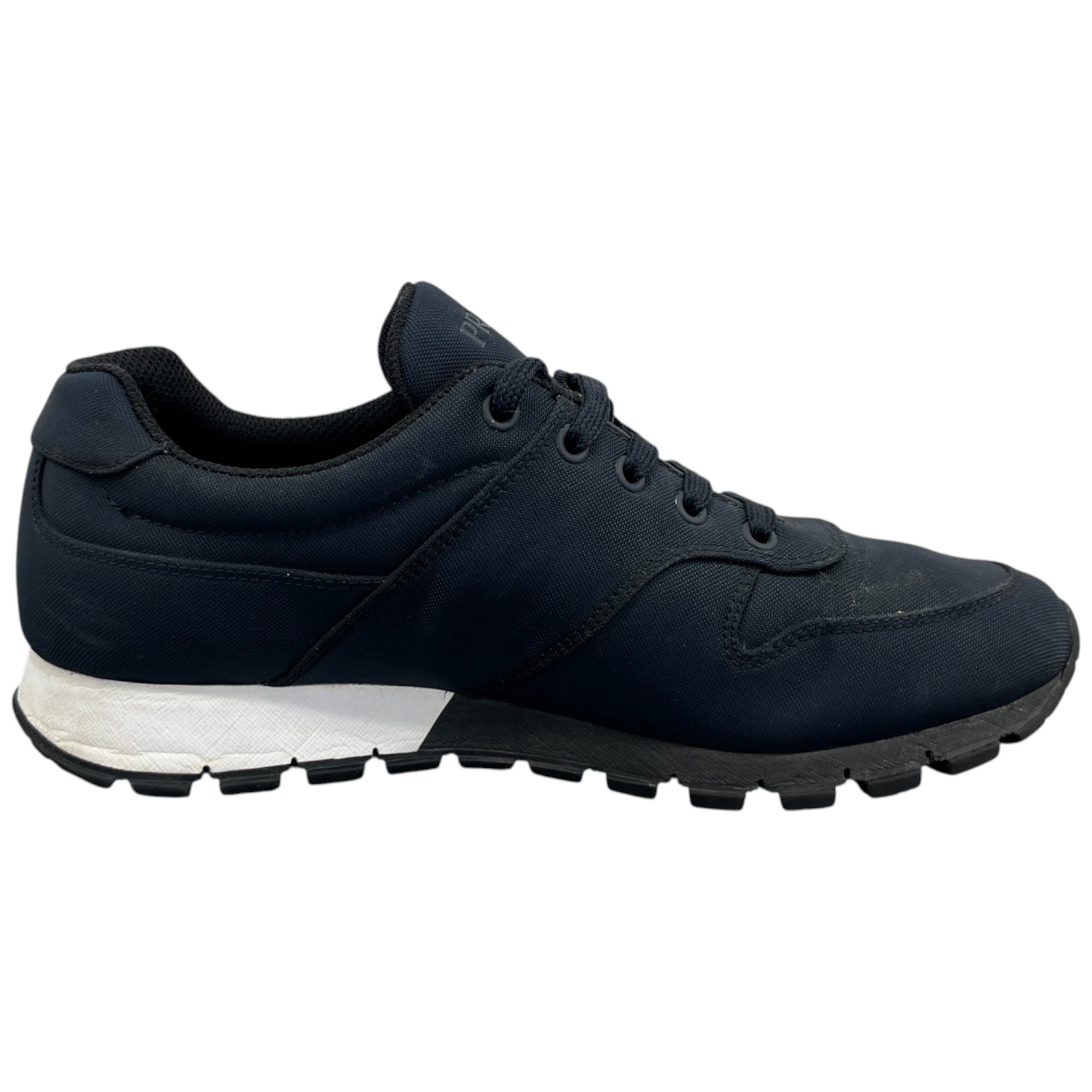 Men's Logo Low Trainers Navy Size EU 40 / UK 6