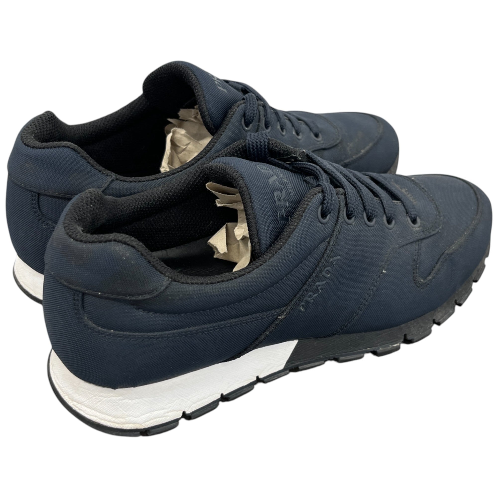 Men's Logo Low Trainers Navy Size EU 40 / UK 6