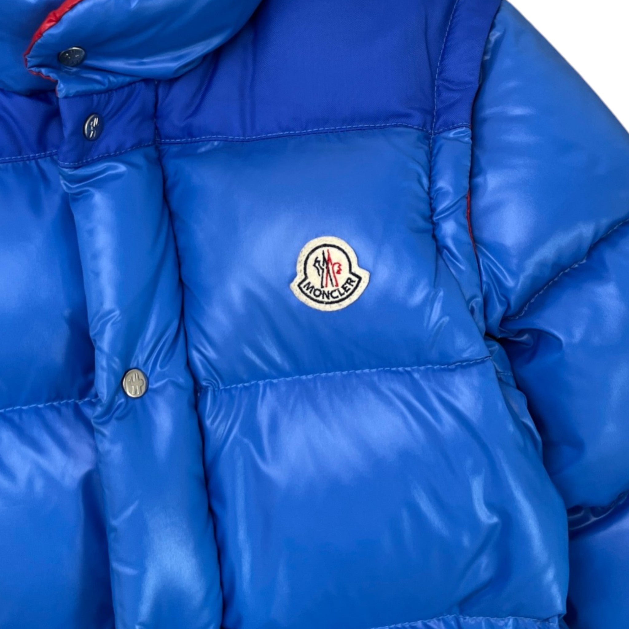 Men's Anderson Removable Sleeves Down Jacket Blue Size 0/XS