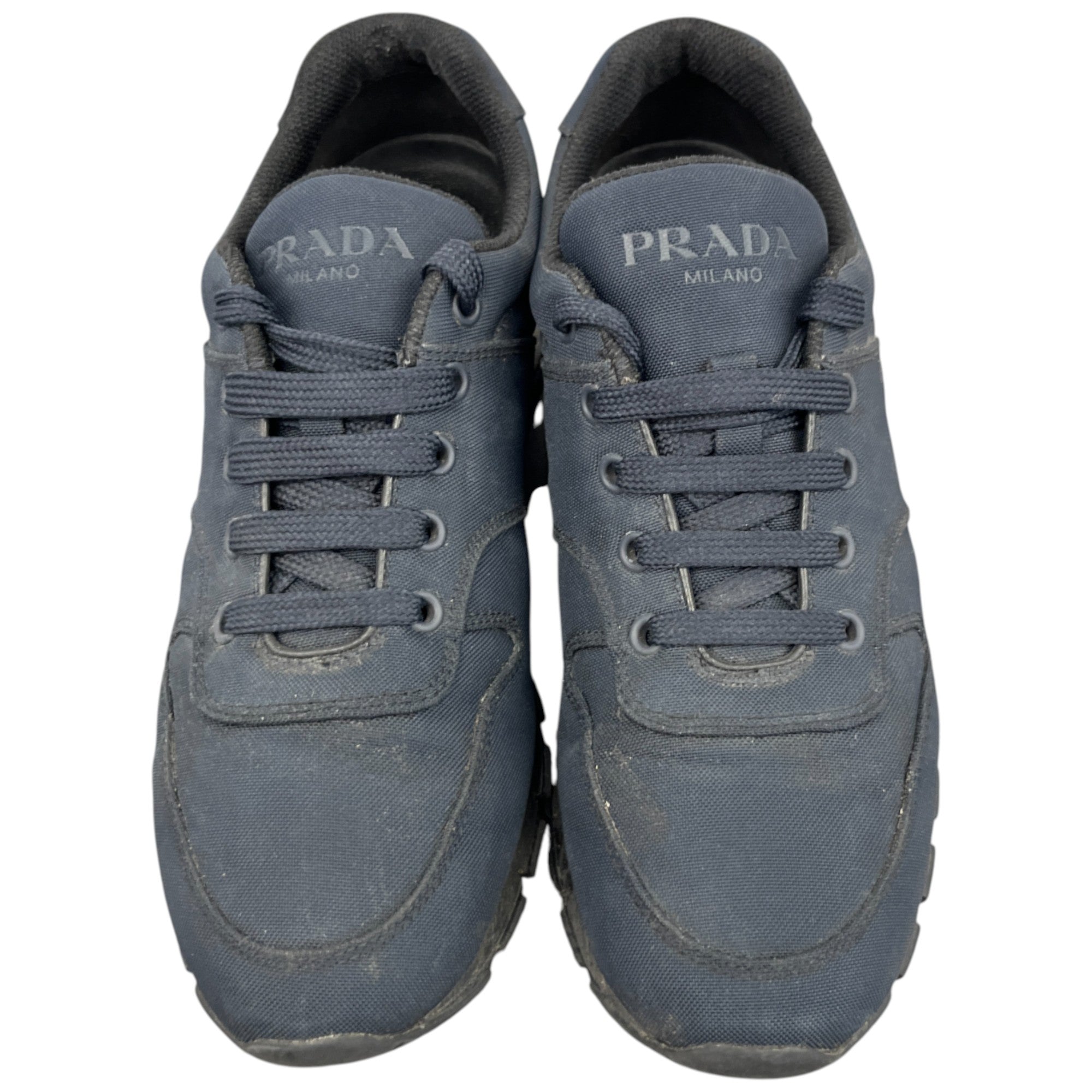 Men's Logo Low Trainers Navy Size EU 40 / UK 6