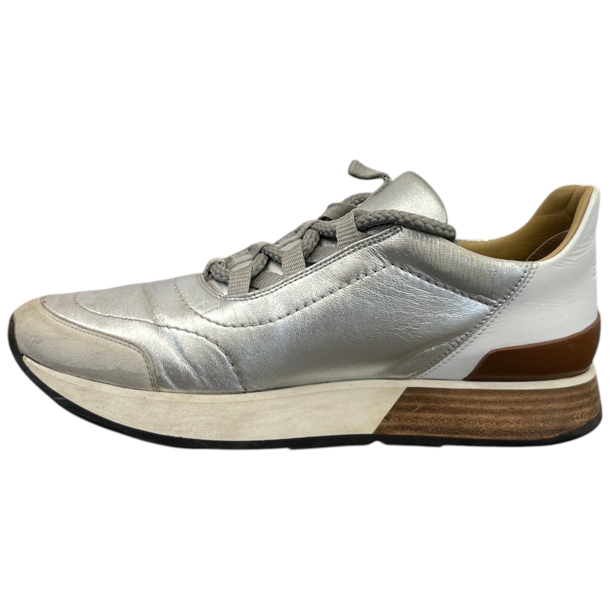 Women's Miles Low Trainers Silver Size EU 36 / UK 3