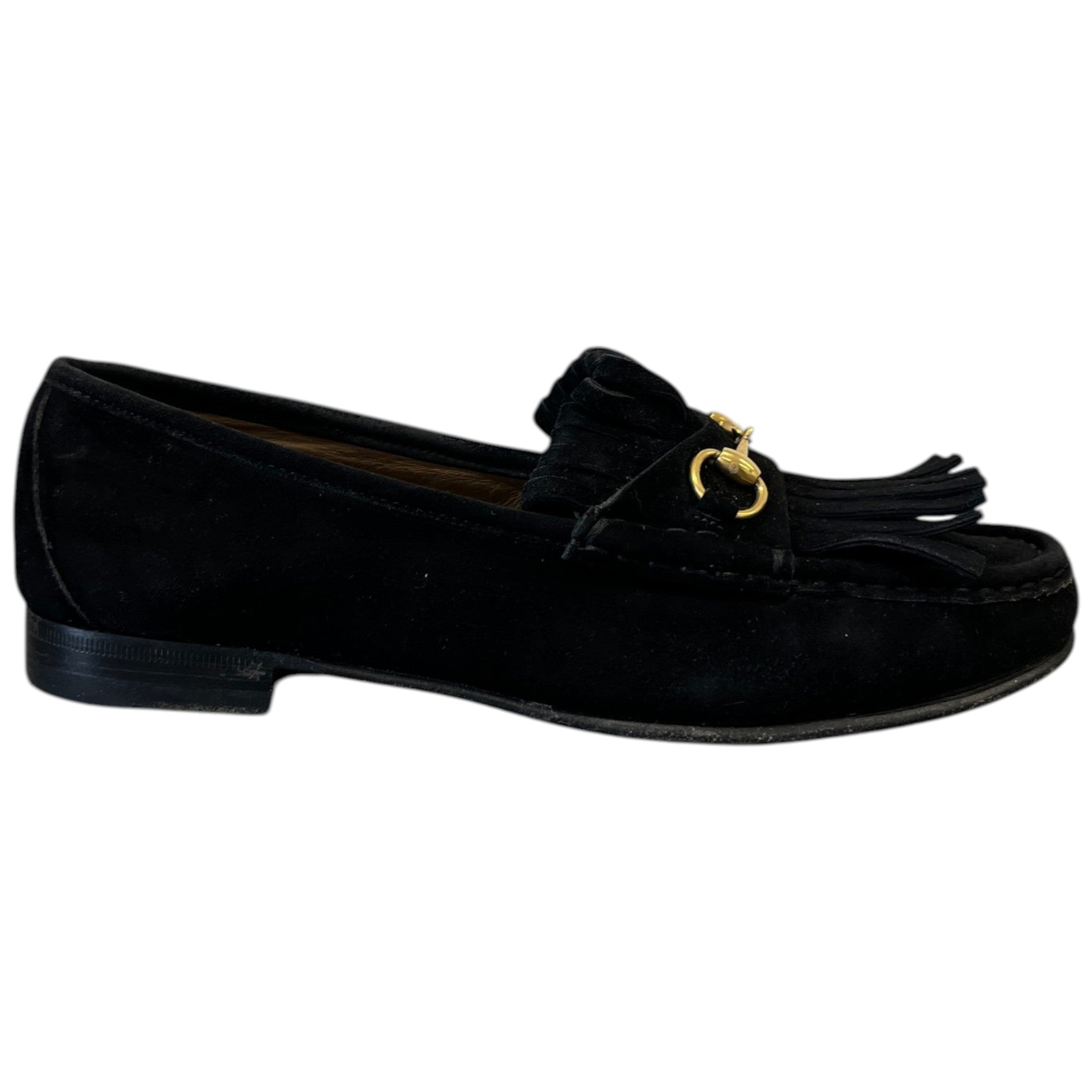Women's Horsebit Loafers Black Size EU 38 / UK 5