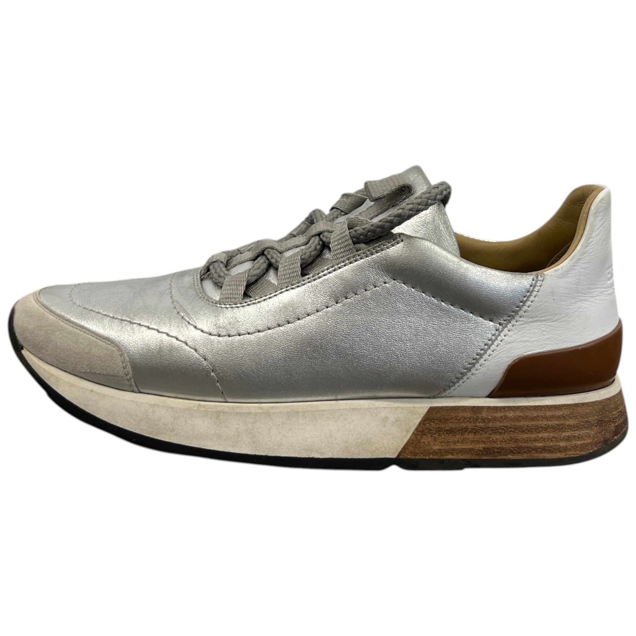 Women's Miles Low Trainers Silver Size EU 36 / UK 3