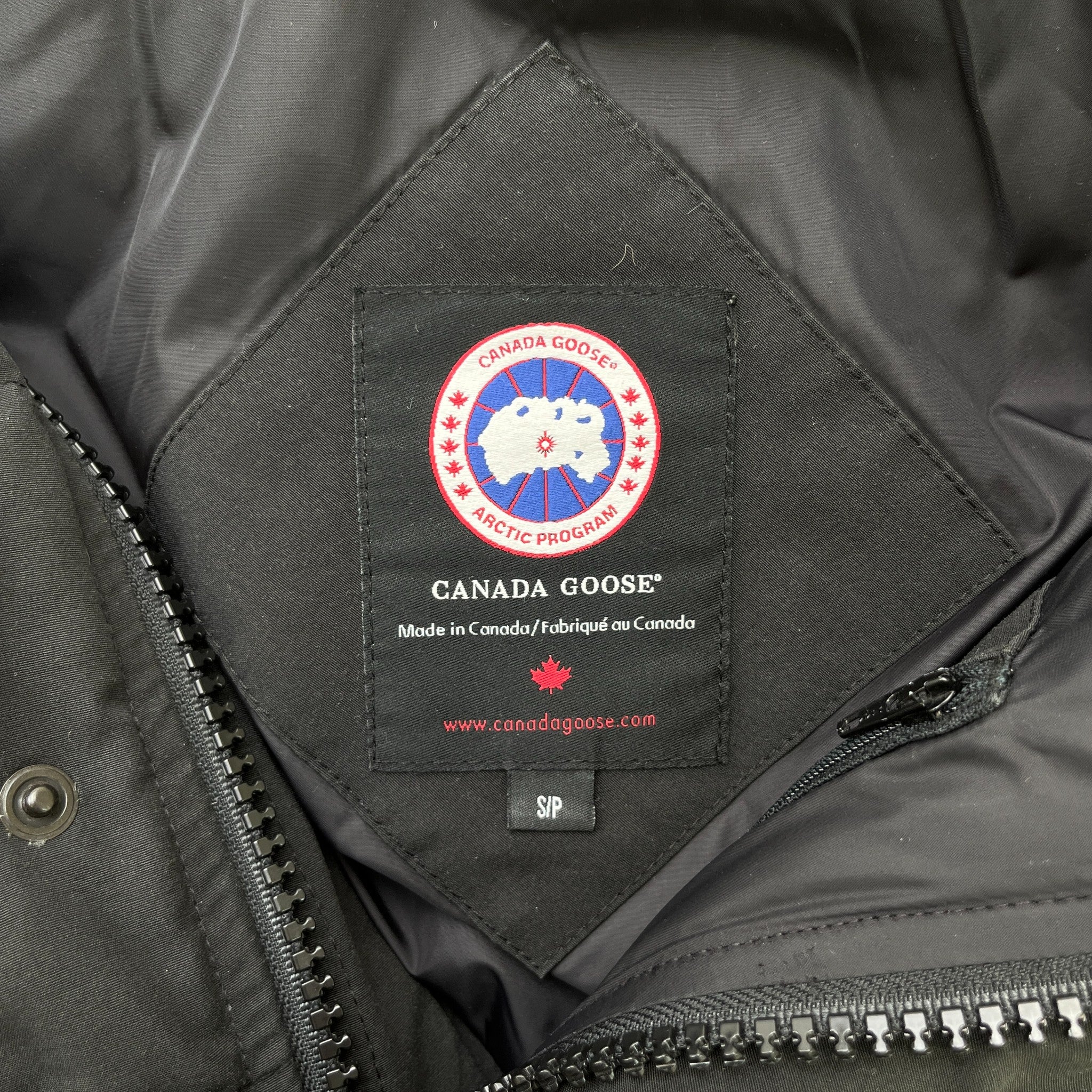 Men's Carson Parka Down Jacket Black Size S