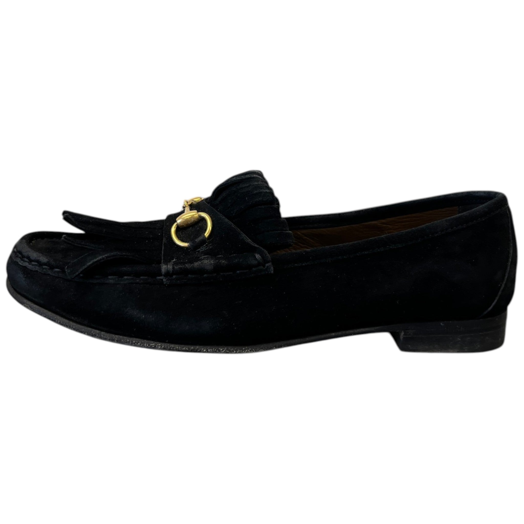 Women's Horsebit Loafers Black Size EU 38 / UK 5