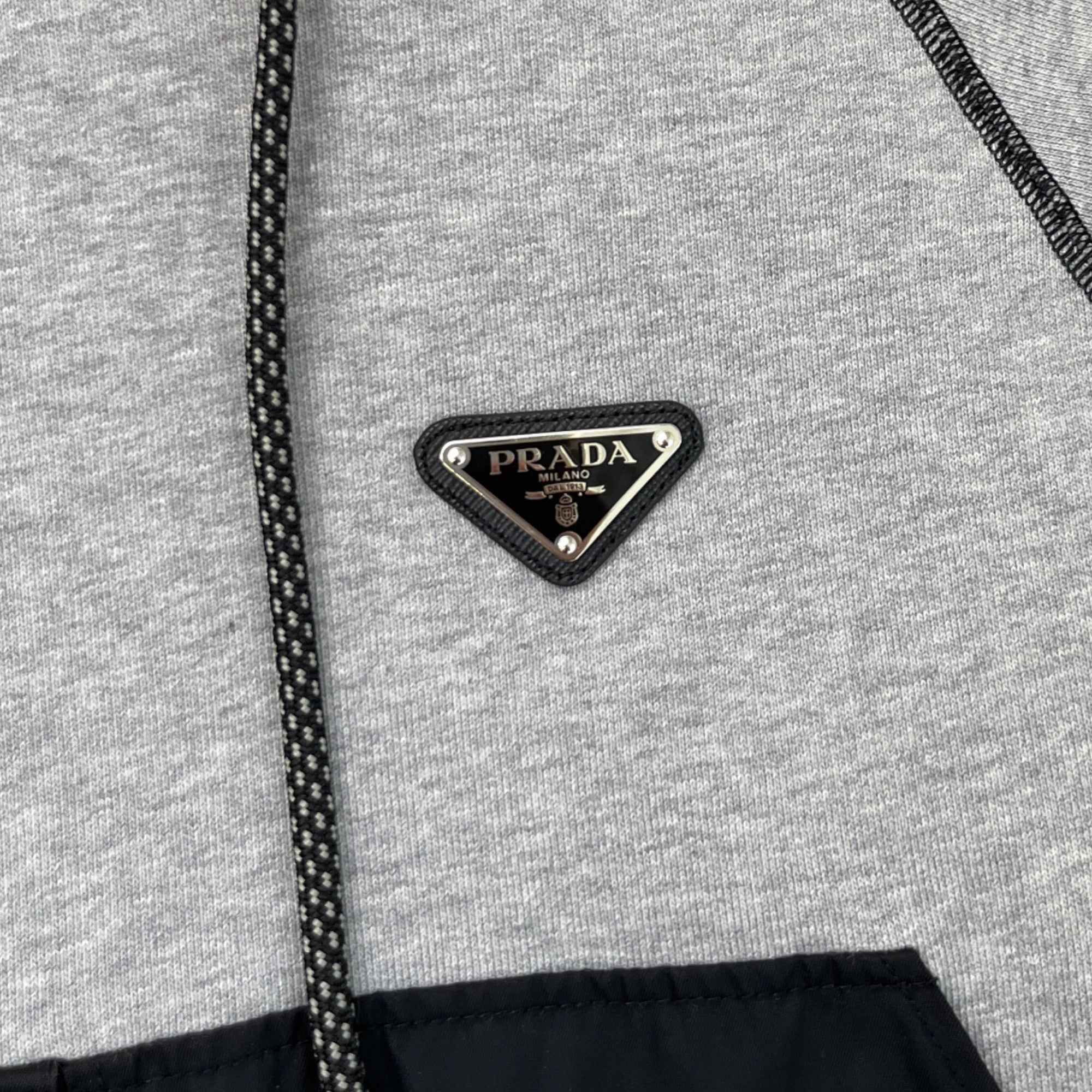 Women's Plaque Logo Full Tracksuit Grey Size S