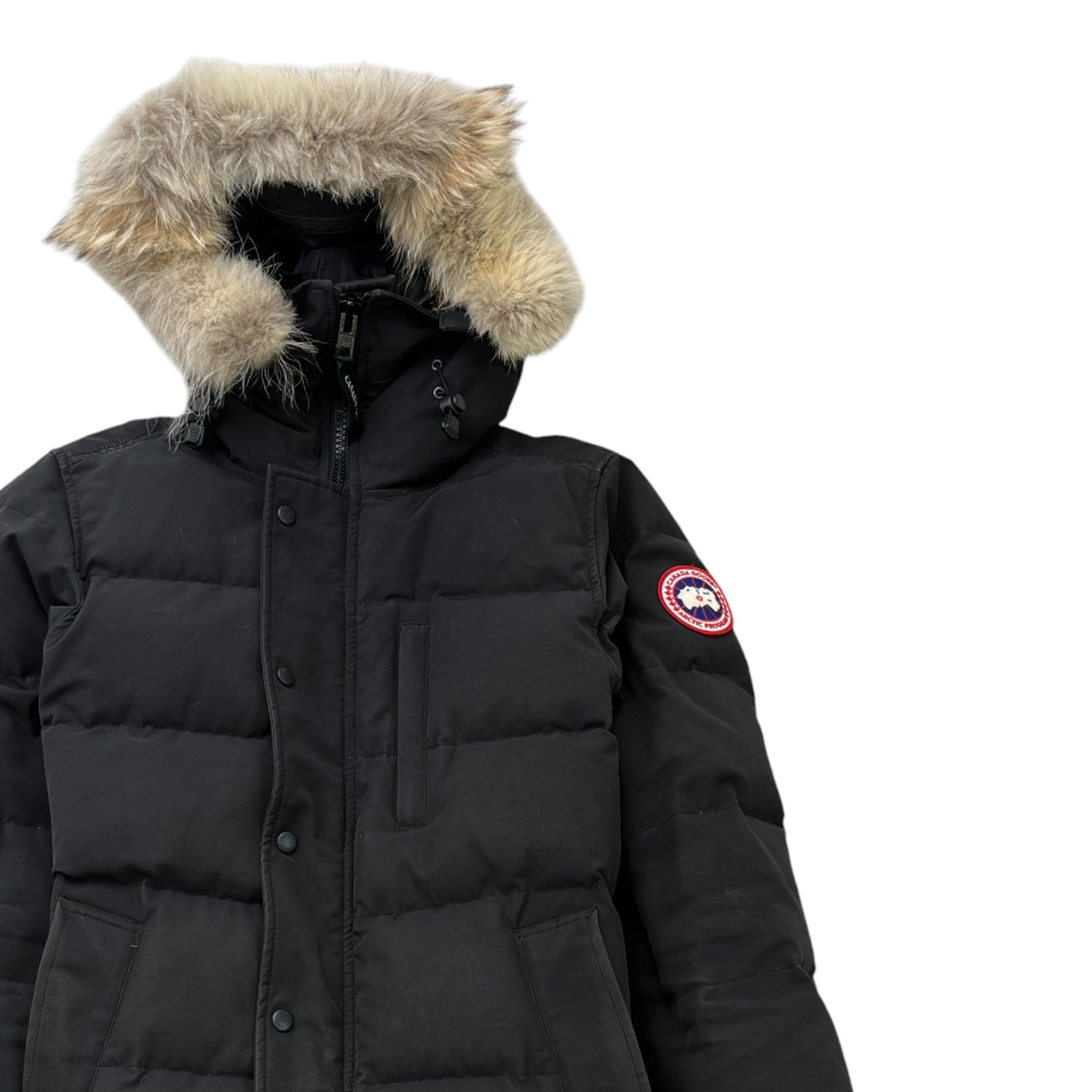 Men's Carson Parka Down Jacket Black Size S