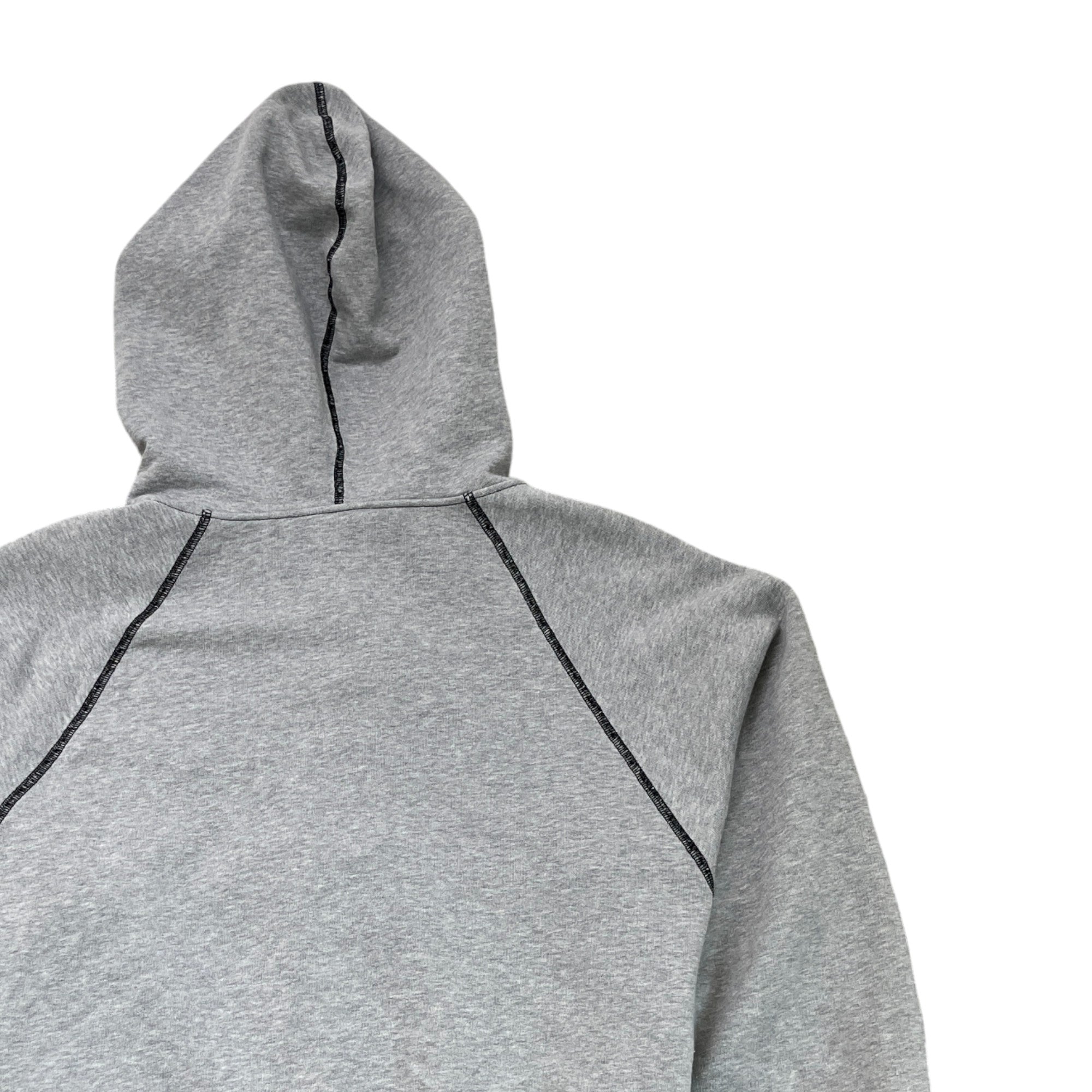 Women's Plaque Logo Full Tracksuit Grey Size S