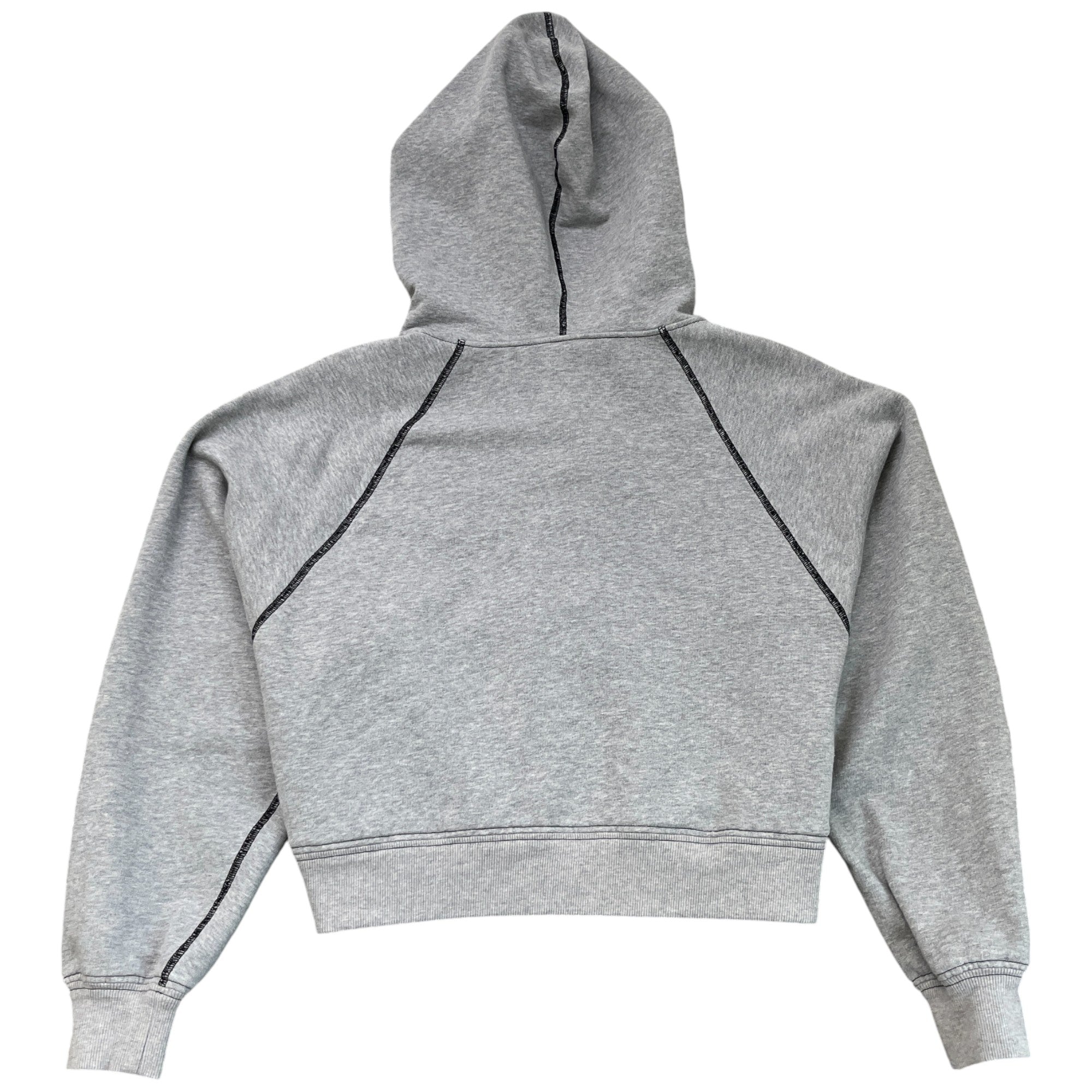 Women's Plaque Logo Full Tracksuit Grey Size S